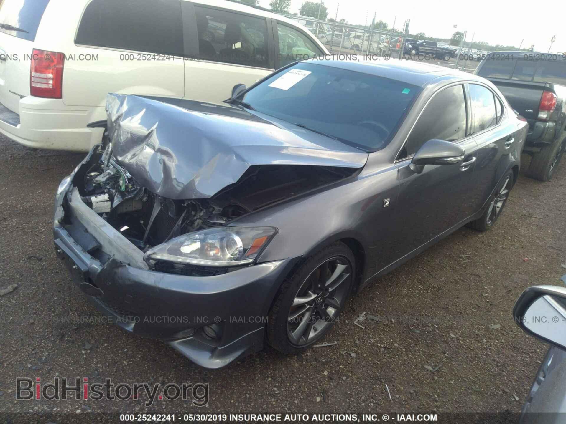2012 LEXUS IS - VIN: JTHBF5C24C5164858 - Фото 2