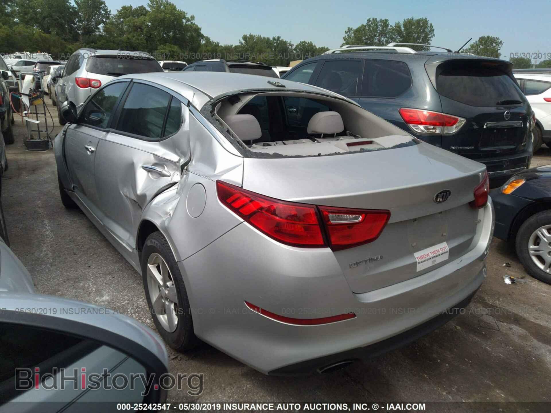 2015 KIA OPTIMA - VIN: 5XXGM4A77FG372786 - Фото 3