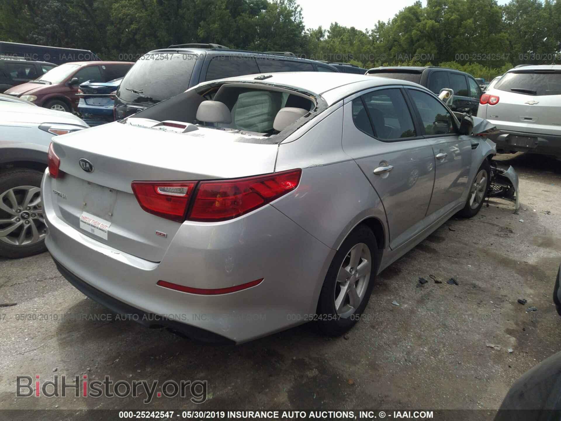 2015 KIA OPTIMA - VIN: 5XXGM4A77FG372786 - Фото 4