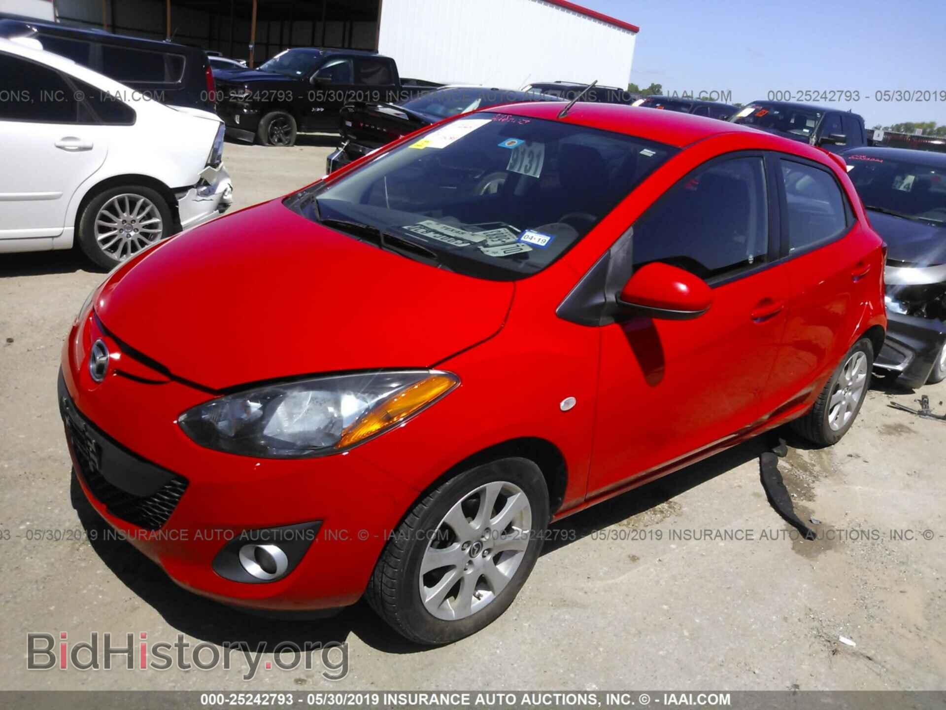 2013 MAZDA MAZDA2 - VIN: JM1DE1LY0D0155339 - Фото 2