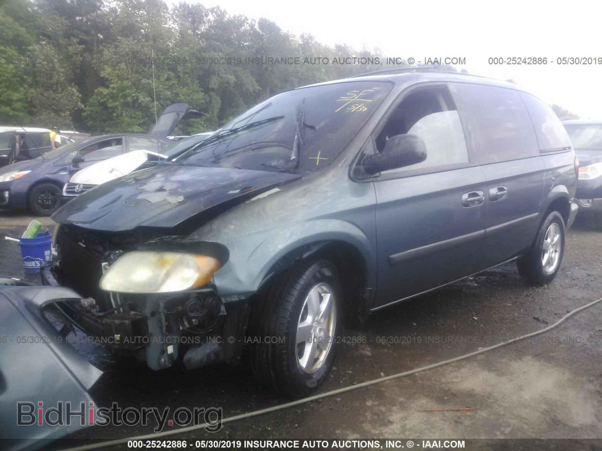 2005 DODGE CARAVAN - VIN: 1D4GP45RX5B239823 - Фото 2