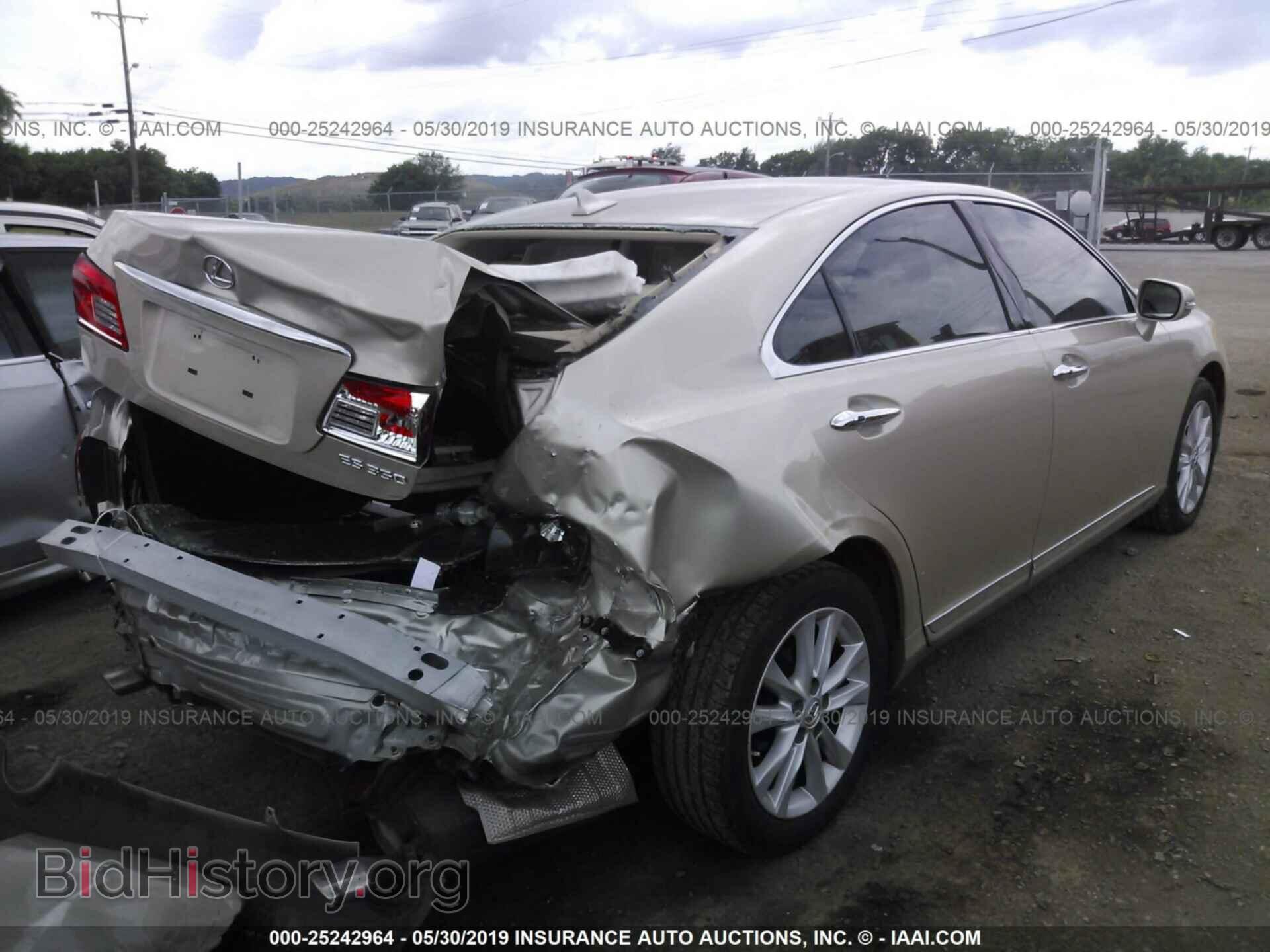 2012 LEXUS ES - VIN: JTHBK1EG3C2486941 - Photo 4