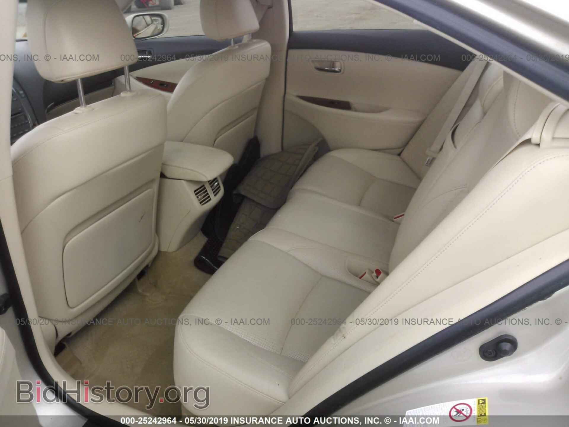 2012 LEXUS ES - VIN: JTHBK1EG3C2486941 - Photo 8