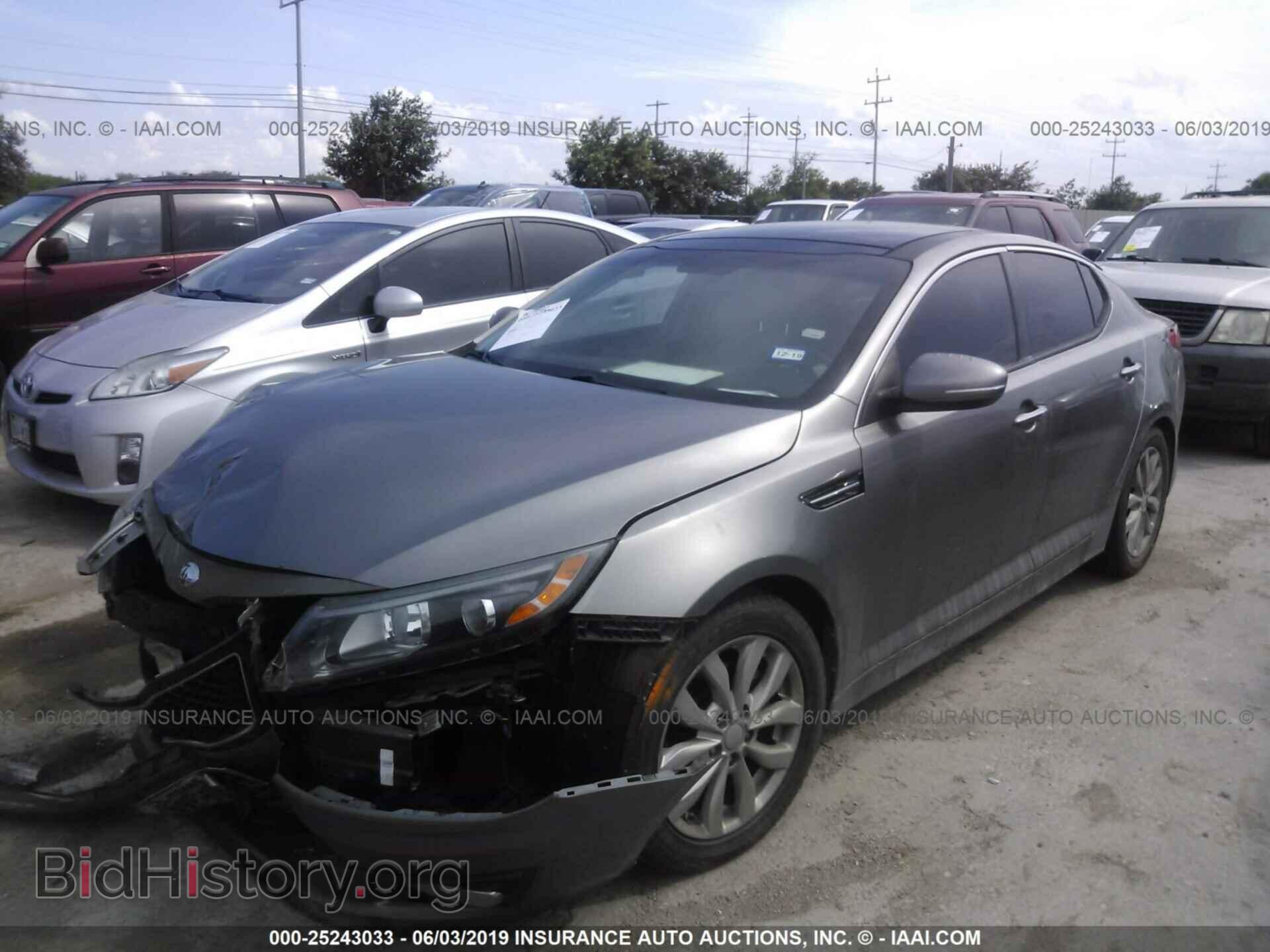 2014 KIA OPTIMA - VIN: 5XXGN4A7XEG267994 - Фото 2