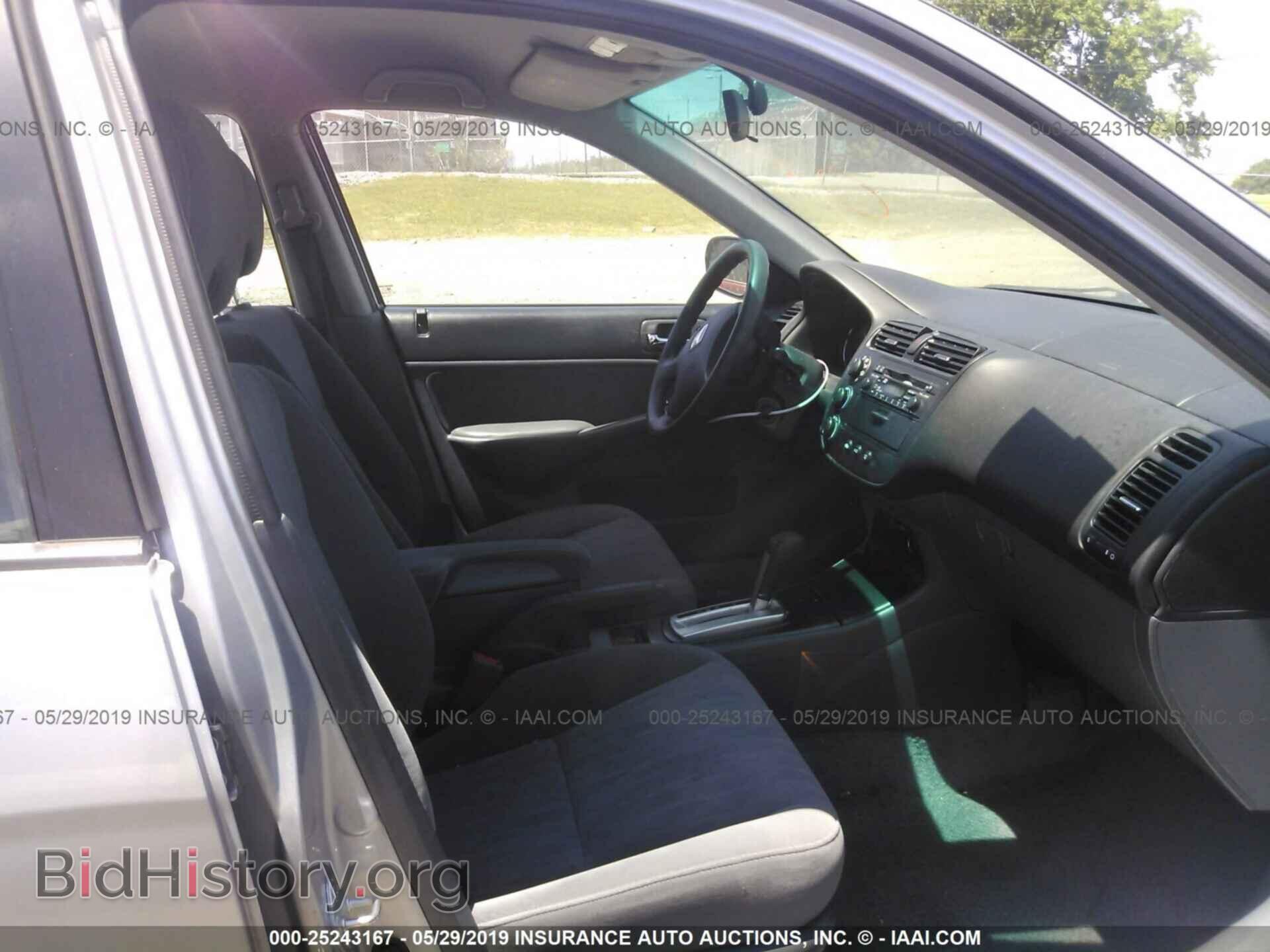 2005 HONDA CIVIC - VIN: 2HGES16615H620619 - Фото 5