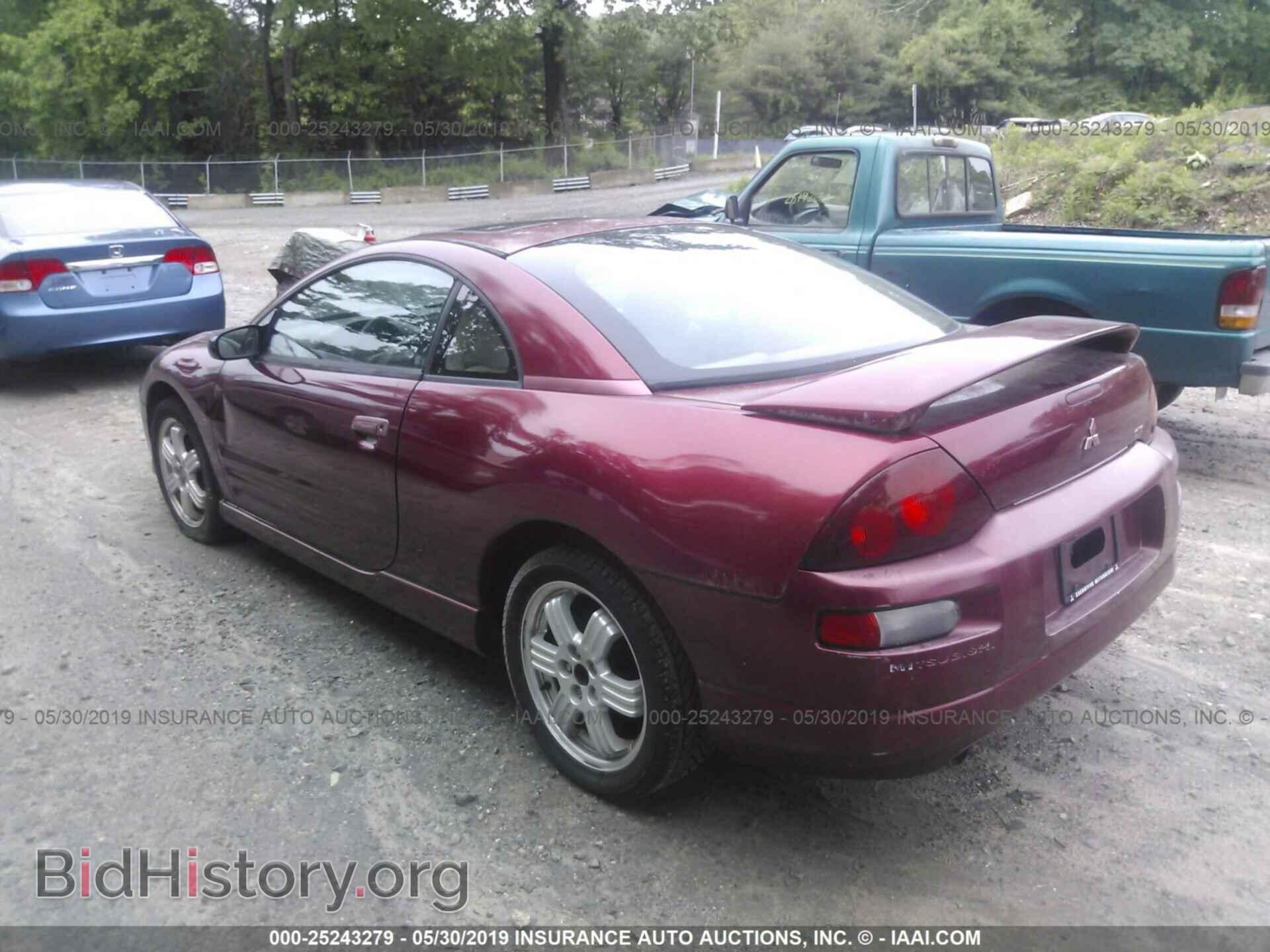2001 MITSUBISHI ECLIPSE - VIN: 4A3AC84H41E085940 - Фото 3