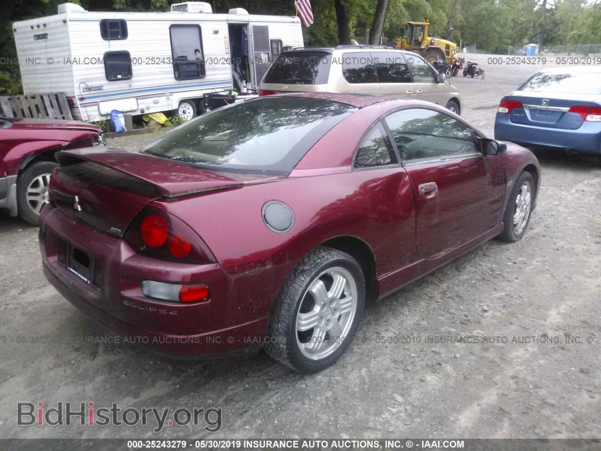2001 MITSUBISHI ECLIPSE - VIN: 4A3AC84H41E085940 - Фото 4