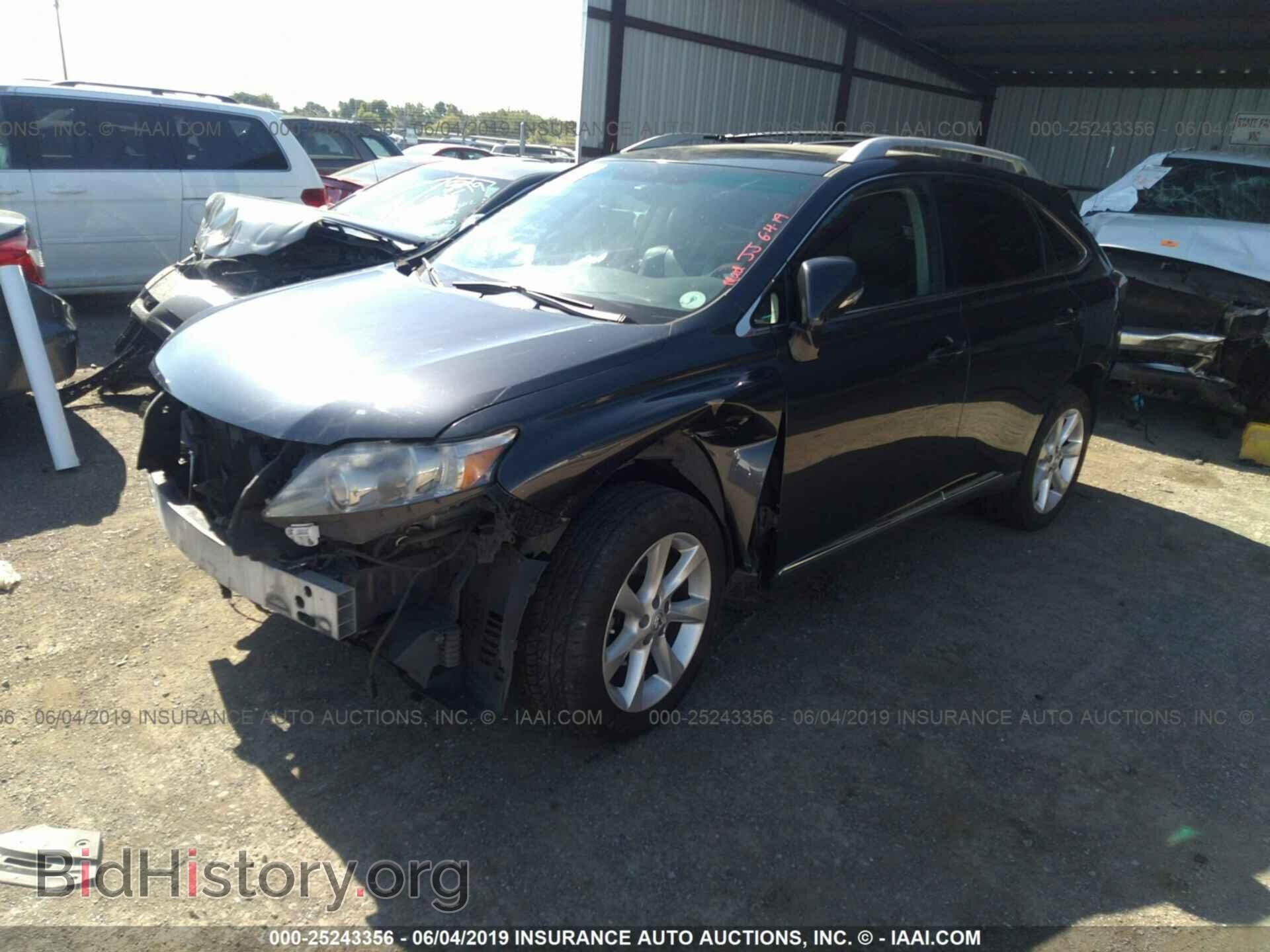 2011 LEXUS RX - VIN: 2T2BK1BA3BC105277 - Photo 2