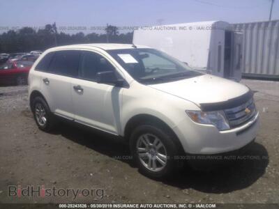 2007 Ford EDGE SE, кремовый — VIN 2FMDK36C77BB36015, IAAI