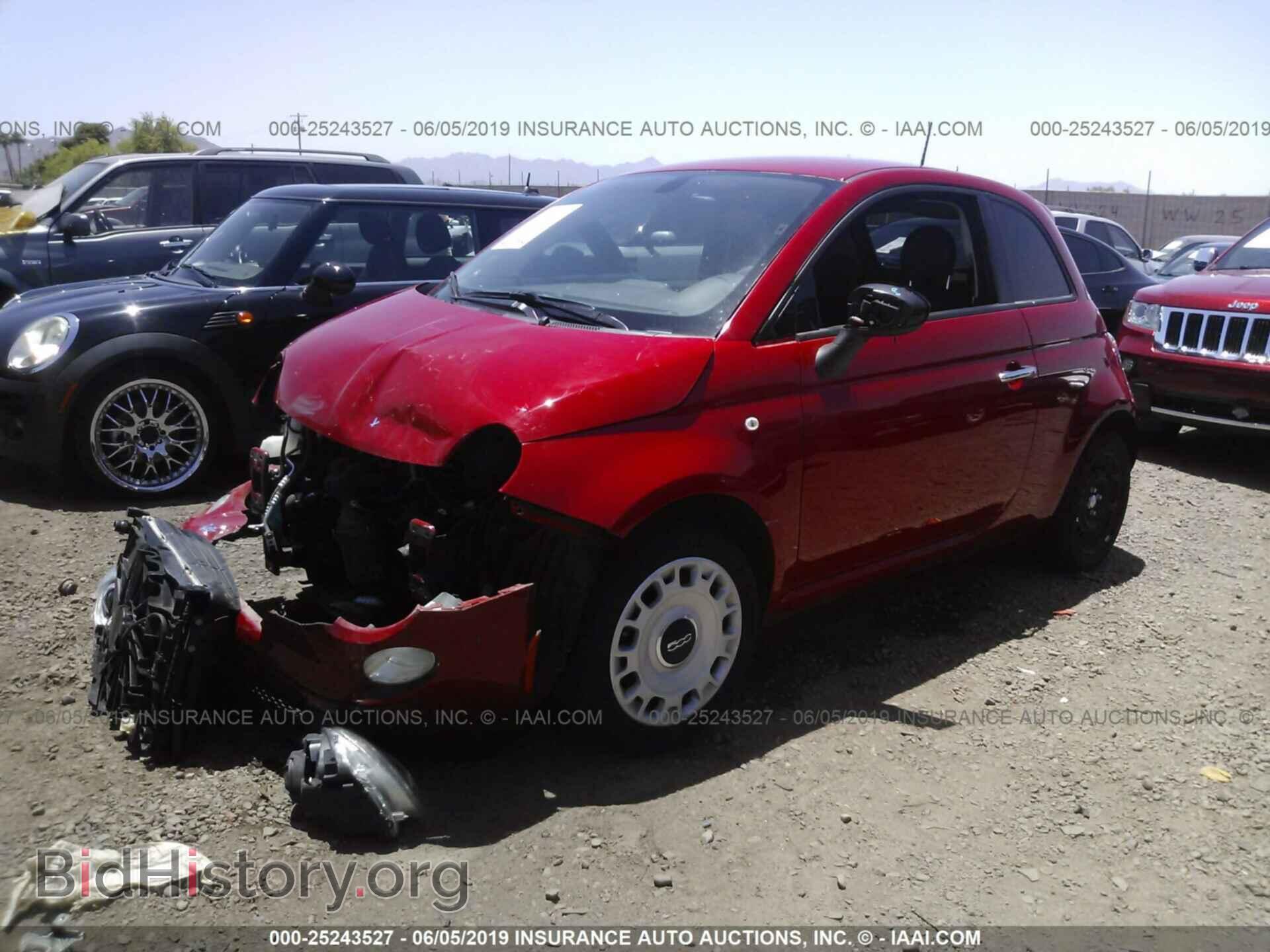 2016 FIAT 500 - VIN: 3C3CFFAR8GT144361 - Photo 2