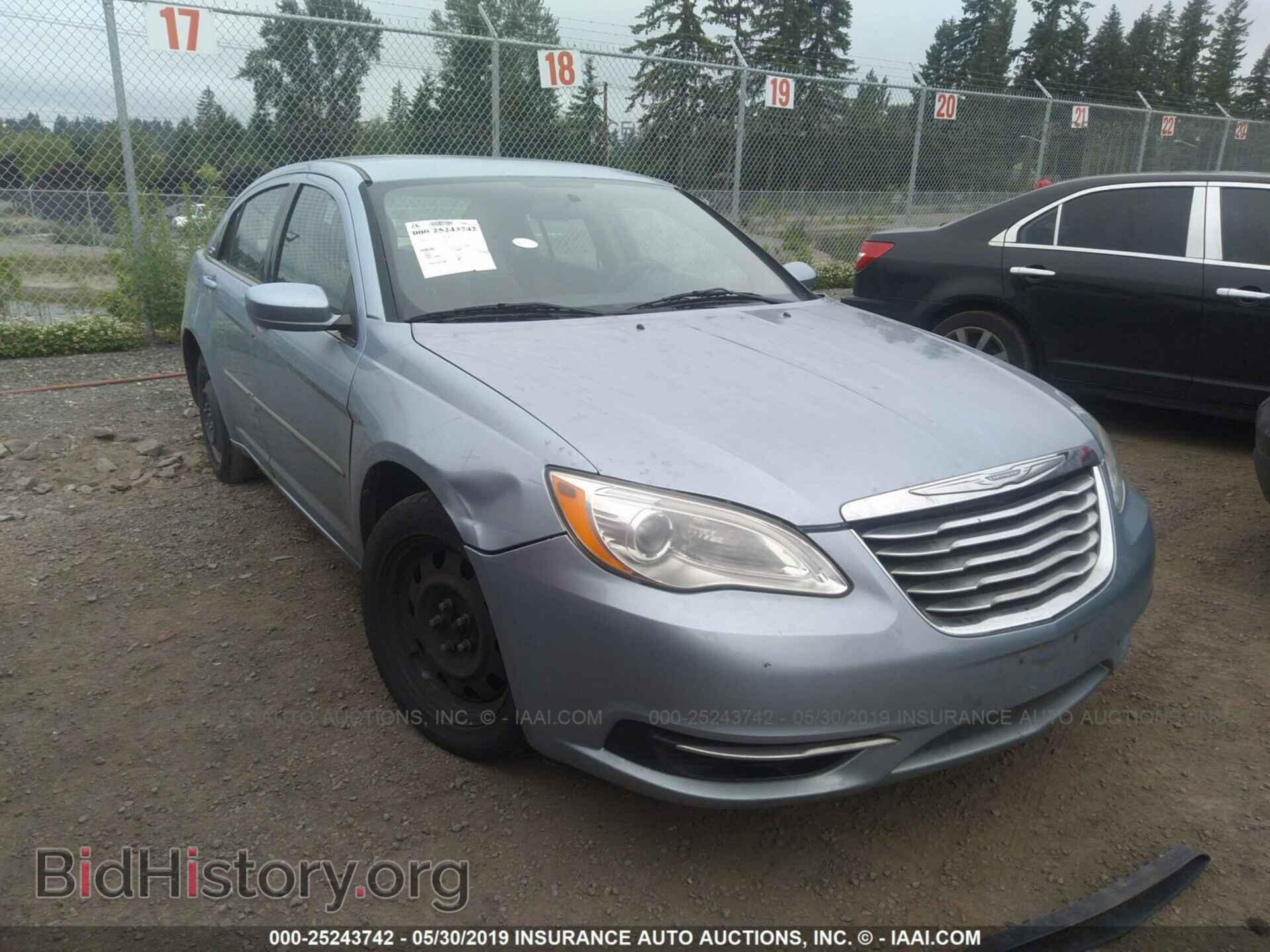 Фотография 1C3CCBAG3CN246225 - CHRYSLER 200 2012