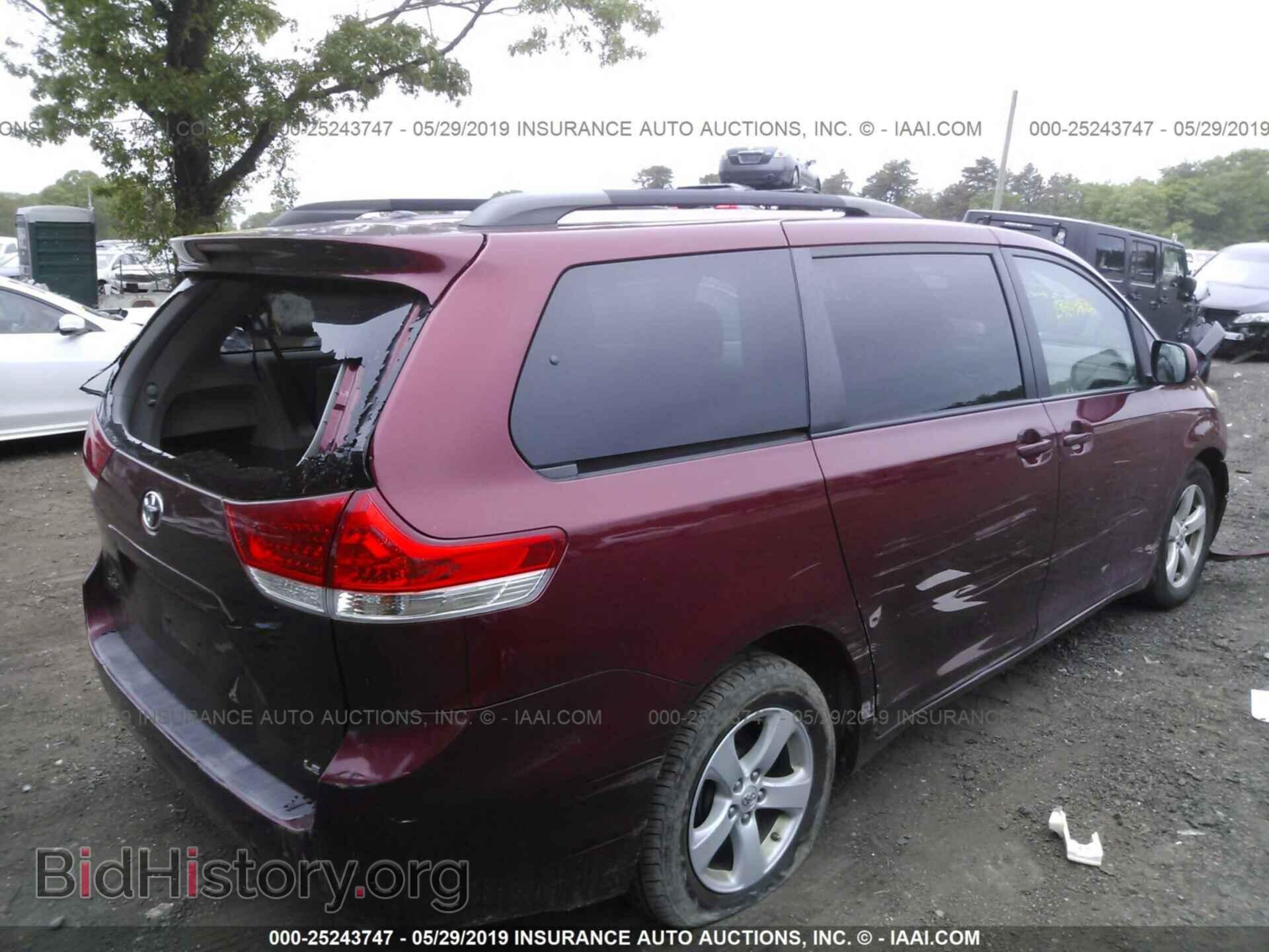 2012 TOYOTA SIENNA - VIN: 5TDKK3DC0CS192160 - Фото 4