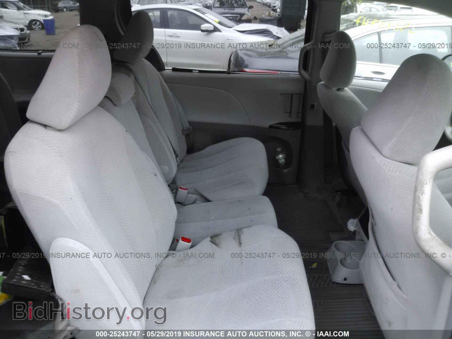 2012 TOYOTA SIENNA - VIN: 5TDKK3DC0CS192160 - Фото 8