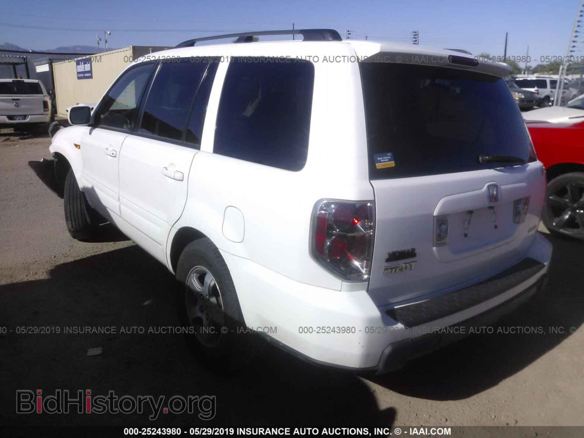 2006 HONDA PILOT - VIN: 2HKYF18406H513324 - Фото 3