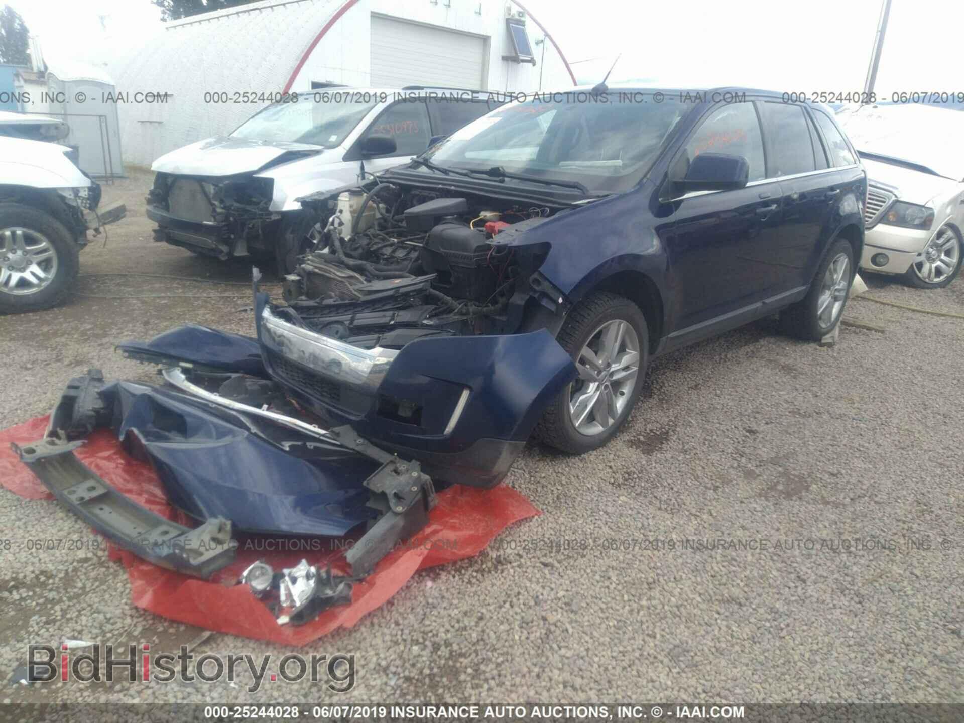 2011 FORD EDGE - VIN: 2FMDK4KC6BBA11754 - Фото 2
