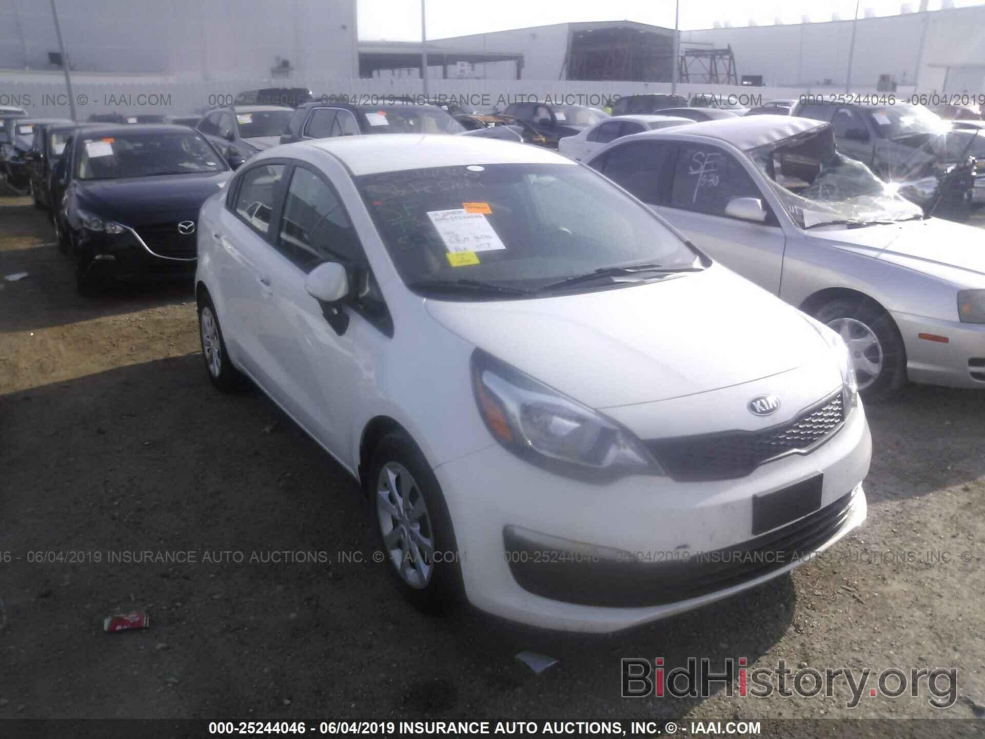 Photo KNADM4A36H6049229 - KIA RIO 2017