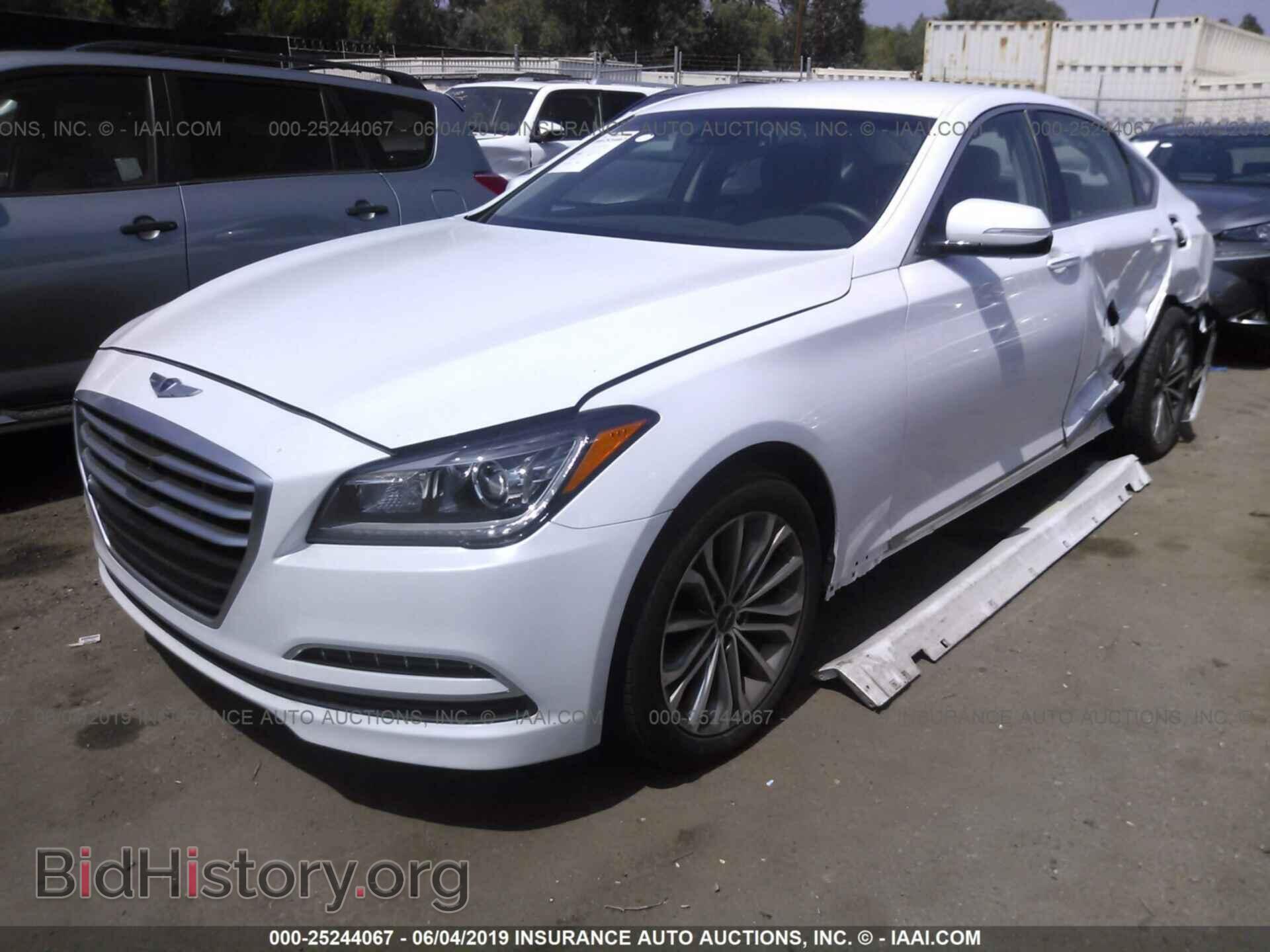 2017 GENESIS G80 - VIN: KMHGN4JE4HU189852 - Фото 2
