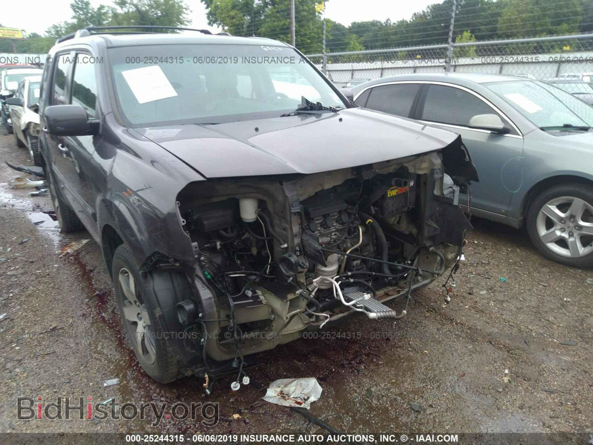 Фотография 5FNYF4H92DB014033 - HONDA PILOT 2013