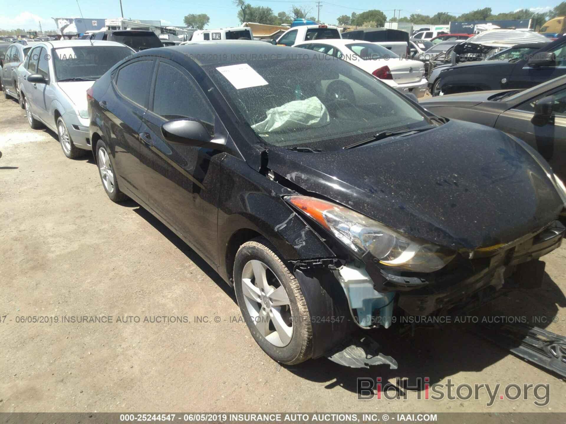 Photo KMHDH4AE6BU127919 - HYUNDAI ELANTRA 2011