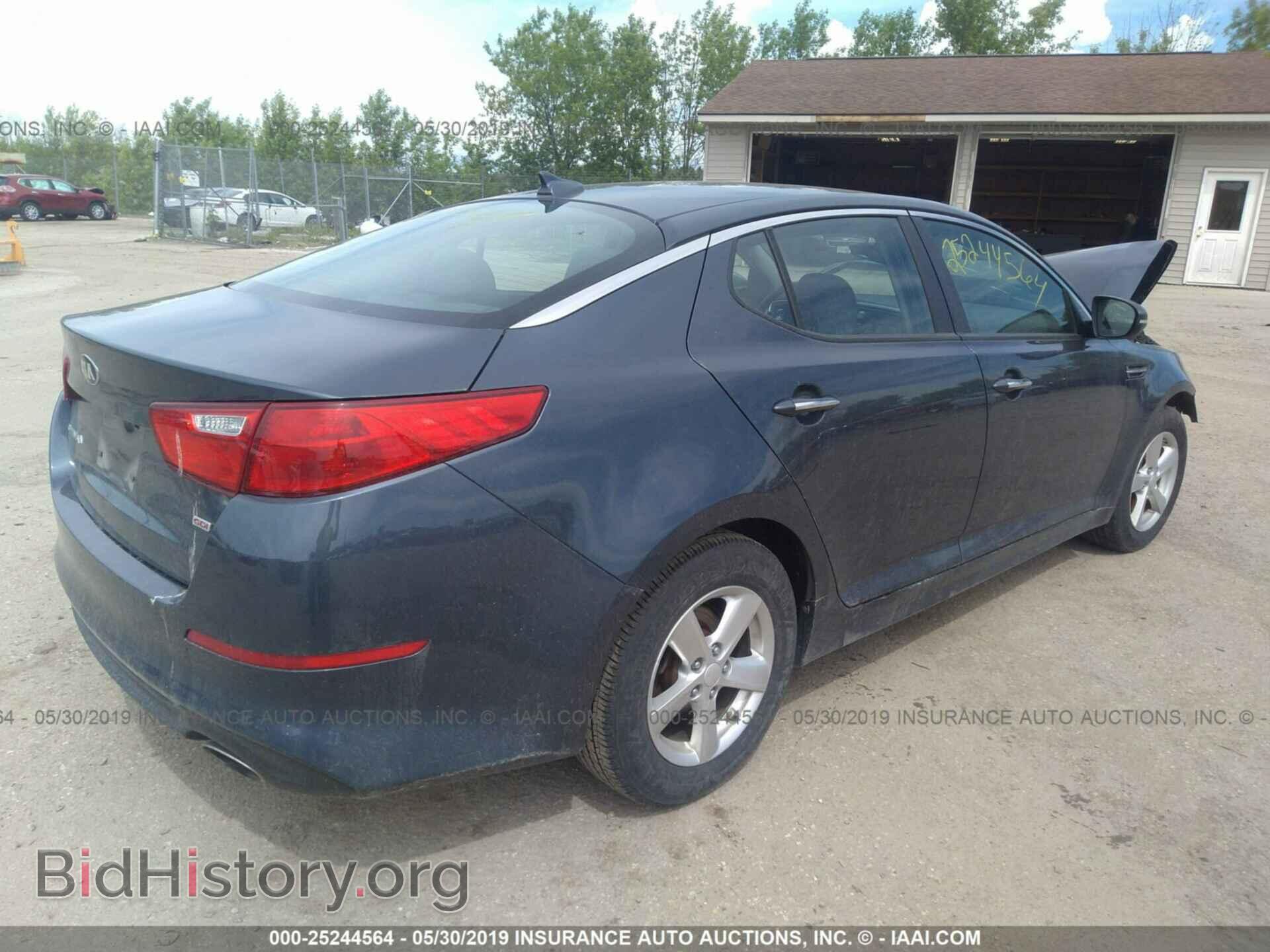 2015 KIA OPTIMA - VIN: KNAGM4A72F5539184 - Фото 4