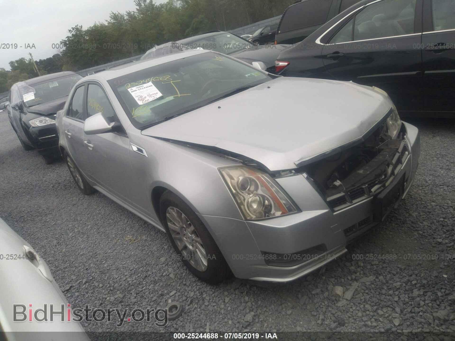 Photo 1G6DE5E58C0100567 - CADILLAC CTS 2012