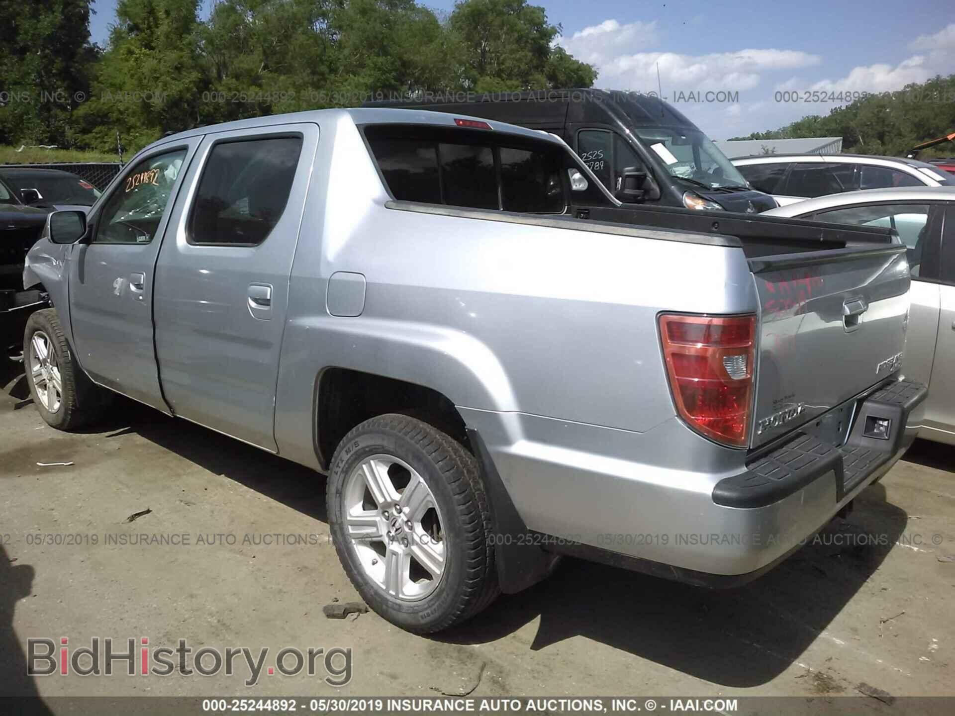 2011 HONDA RIDGELINE - VIN: 5FPYK1F55BB007477 - Фото 3