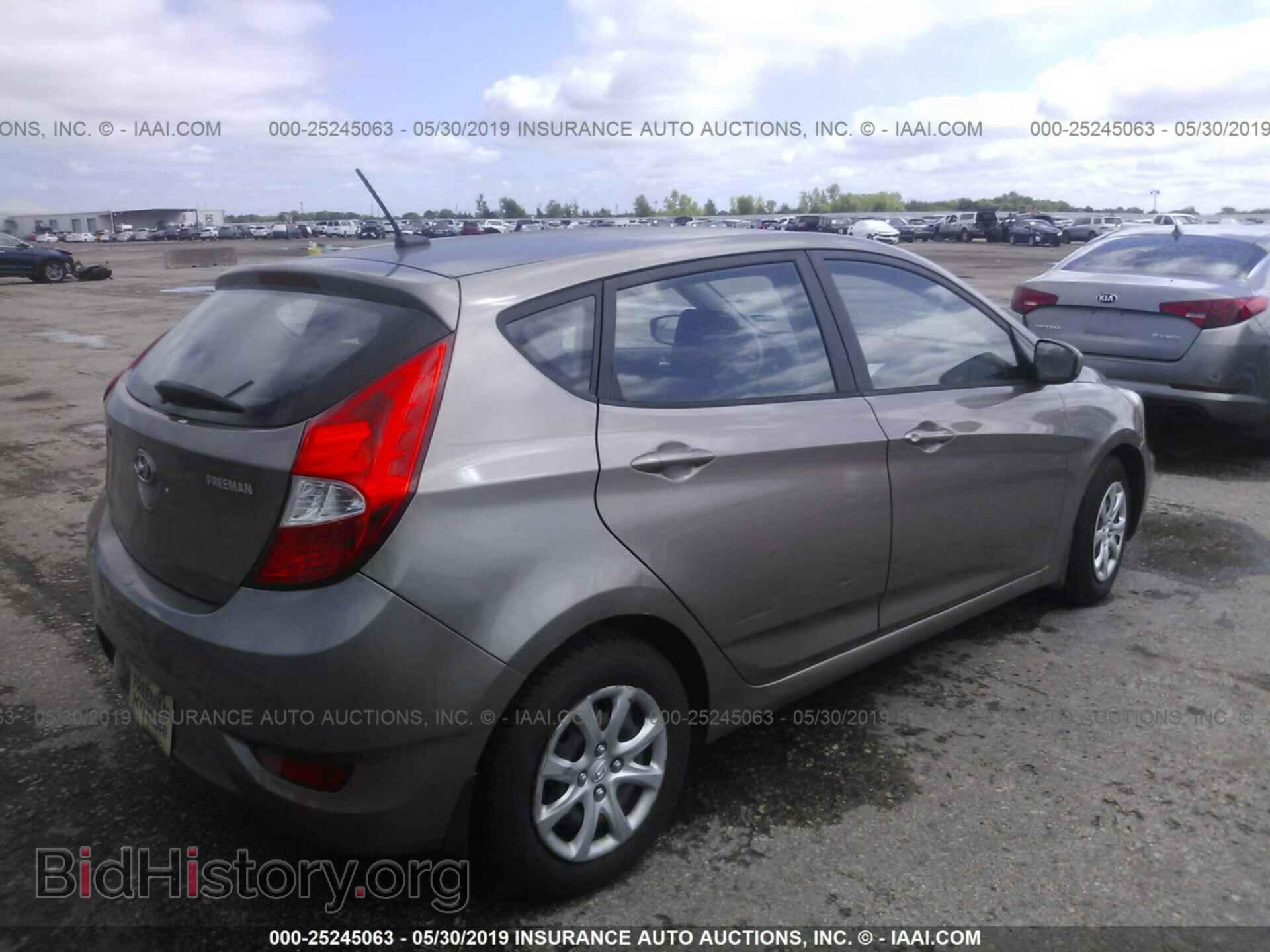 2014 HYUNDAI ACCENT - VIN: KMHCT5AE3EU176631 - Фото 4