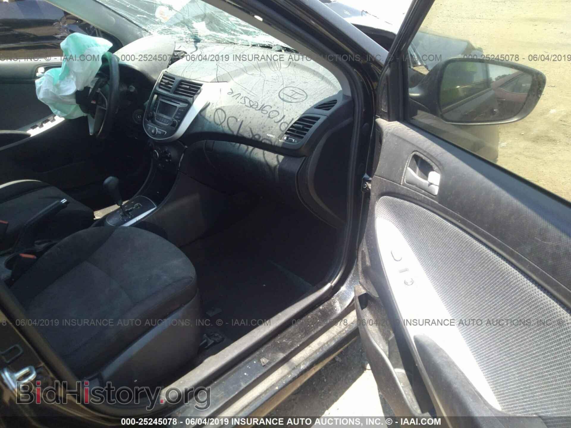 2014 HYUNDAI ACCENT - VIN: KMHCT5AEXEU197220 - Фото 5