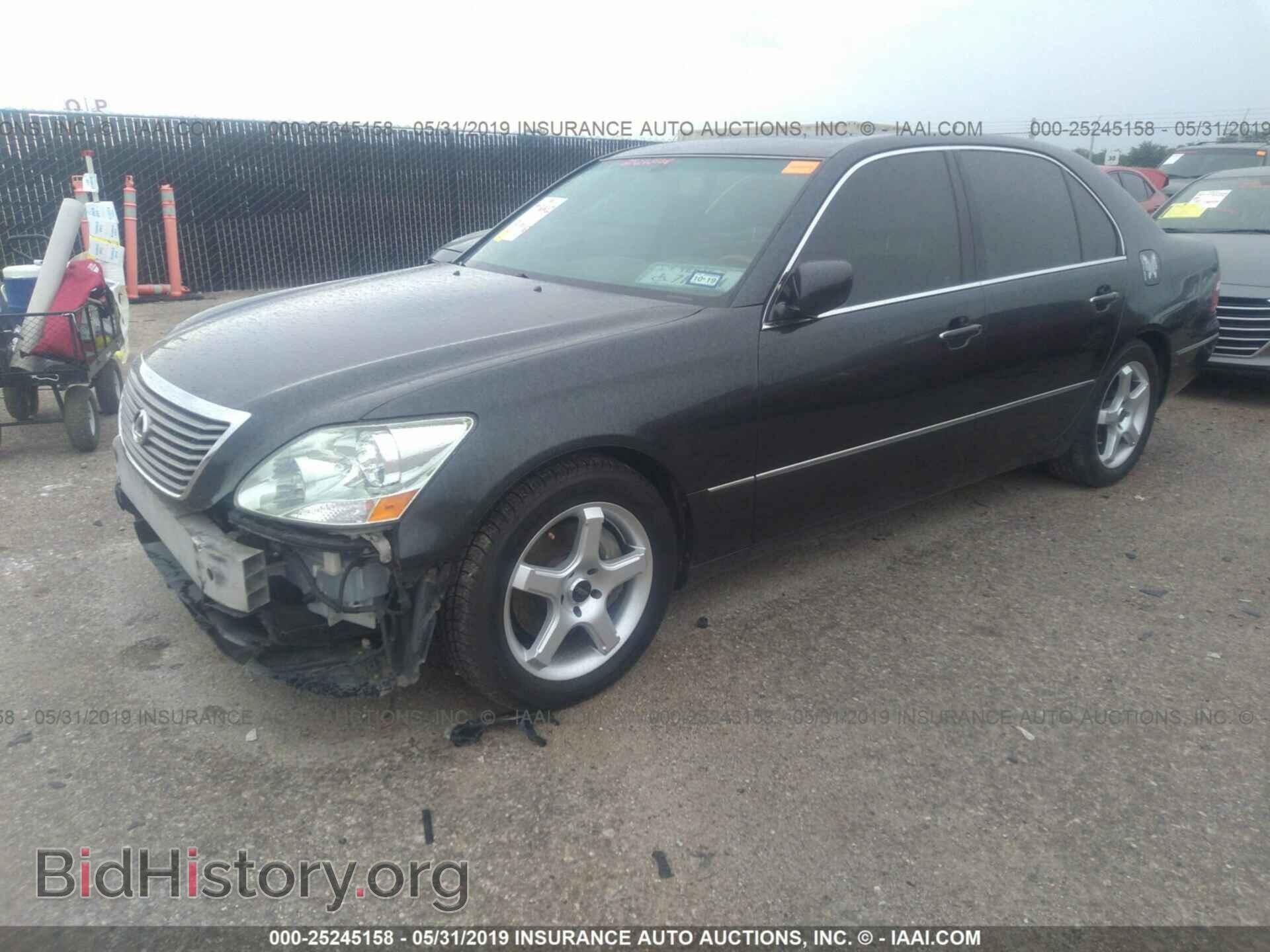 2004 LEXUS LS - VIN: JTHBN36F340157307 - Фото 2