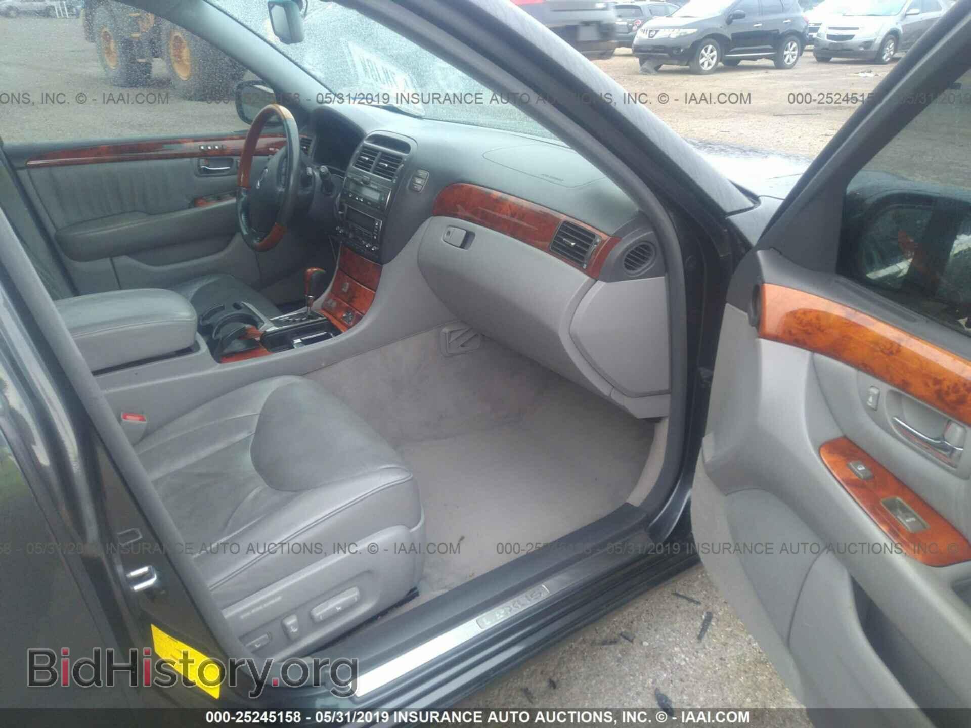 2004 LEXUS LS - VIN: JTHBN36F340157307 - Фото 5