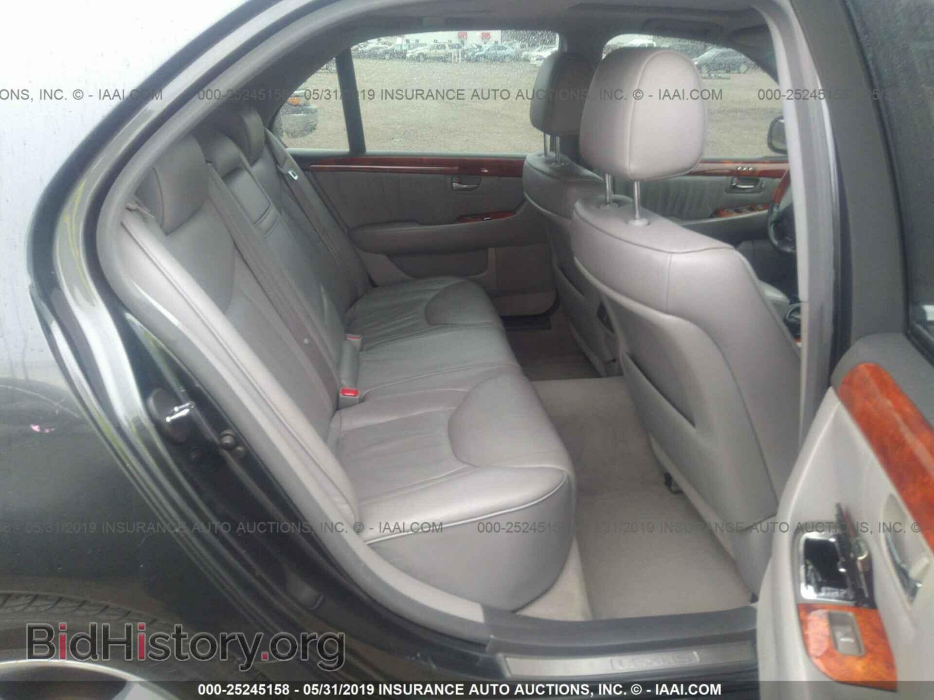 2004 LEXUS LS - VIN: JTHBN36F340157307 - Фото 8
