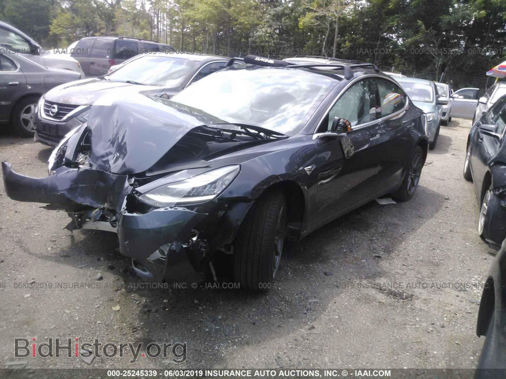 2019 TESLA MODEL 3 - VIN: 5YJ3E1EA7KF321706 - Фото 2