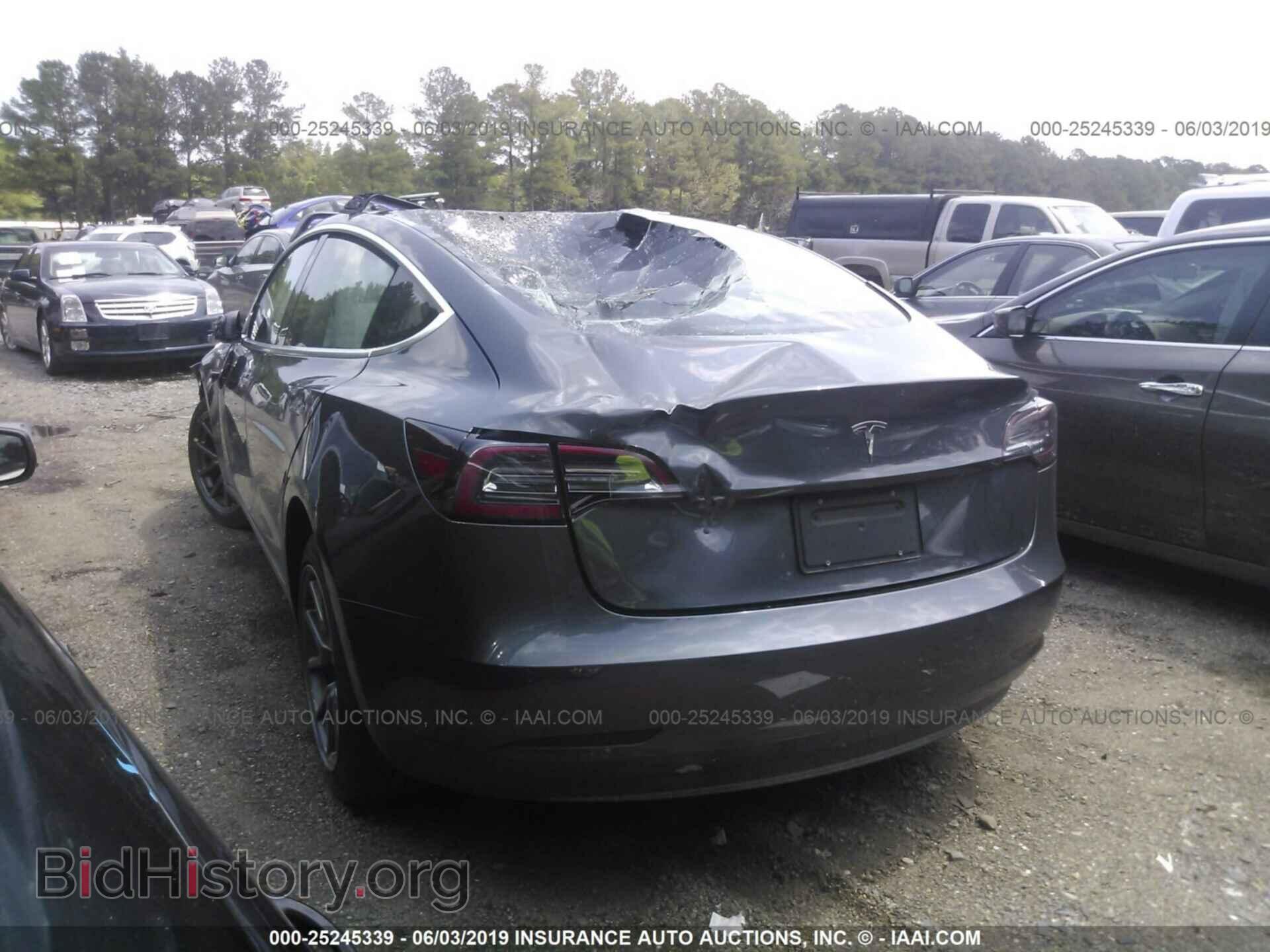 2019 TESLA MODEL 3 - VIN: 5YJ3E1EA7KF321706 - Фото 3