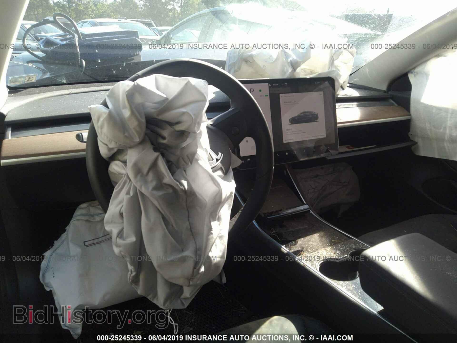 2019 TESLA MODEL 3 - VIN: 5YJ3E1EA7KF321706 - Фото 5