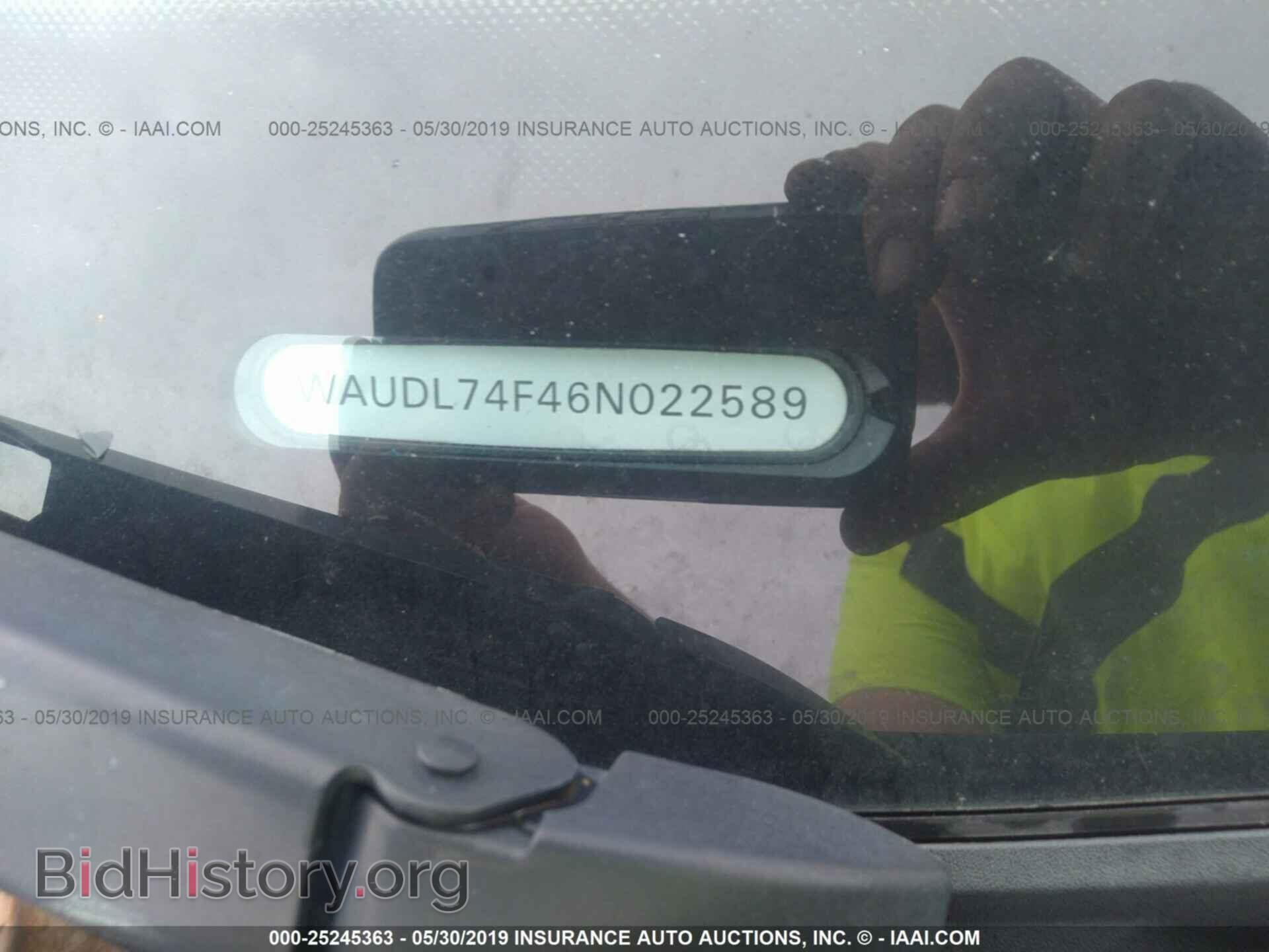 2006 AUDI A6 - VIN: WAUDL74F46N022589 - Фото 9