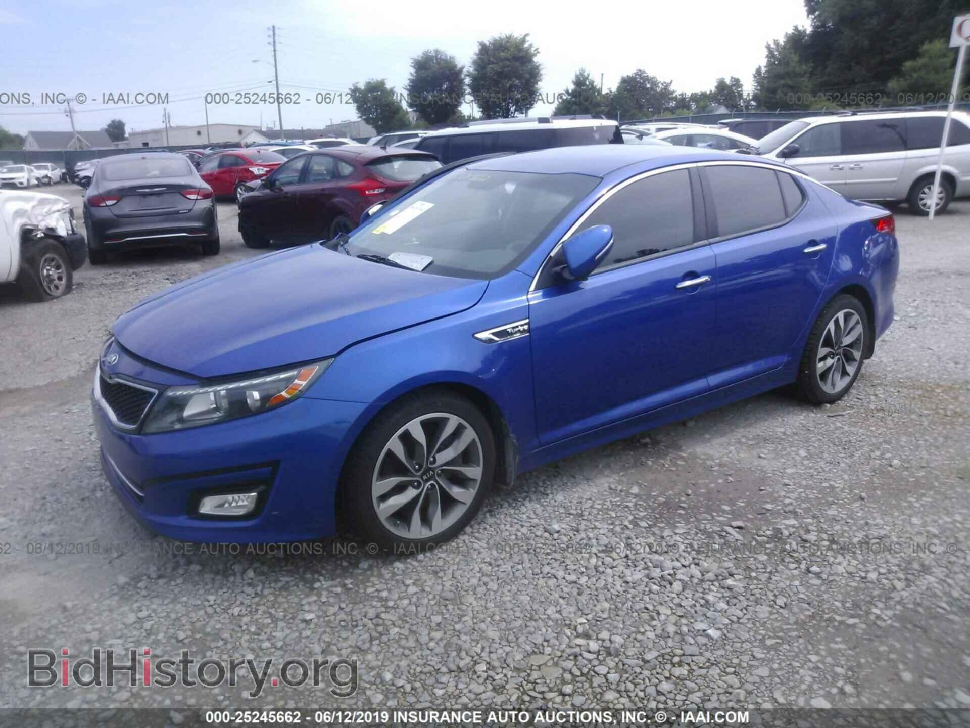 2014 KIA OPTIMA - VIN: 5XXGR4A60EG335182 - Фото 2