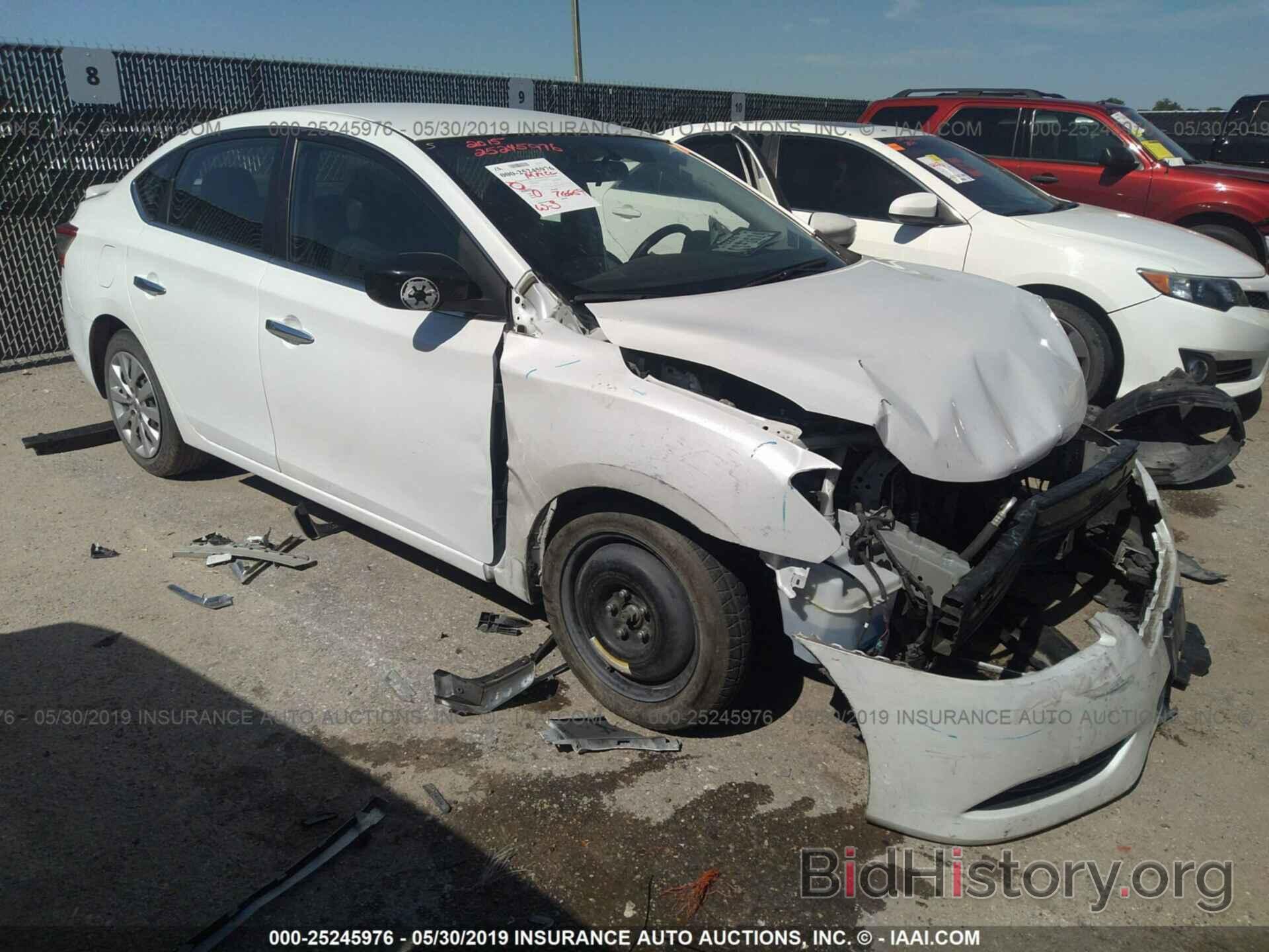 Photo 3N1AB7AP4FL687825 - NISSAN SENTRA 2015