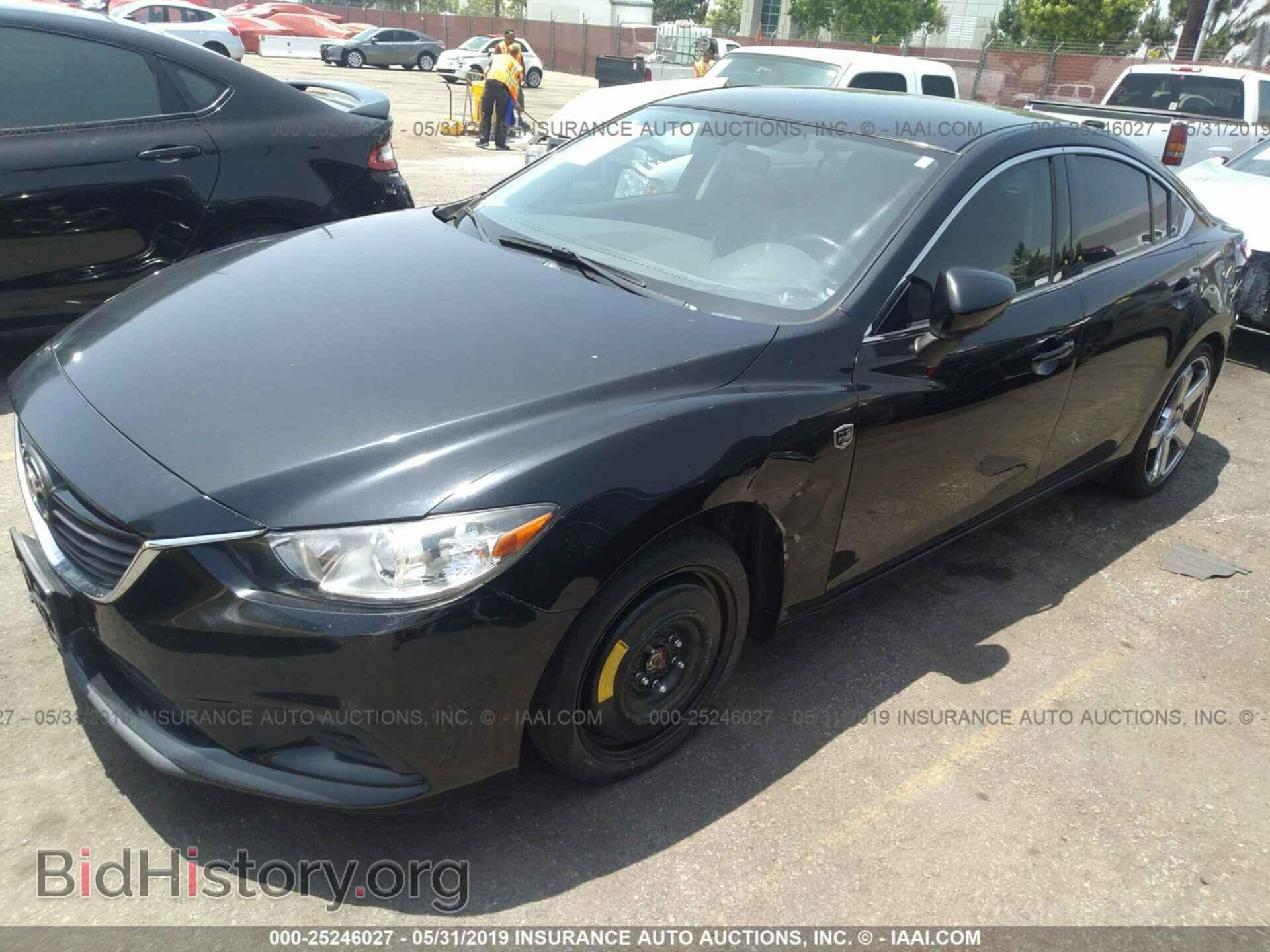 2014 MAZDA 6 - VIN: JM1GJ1V65E1117363 - Фото 2