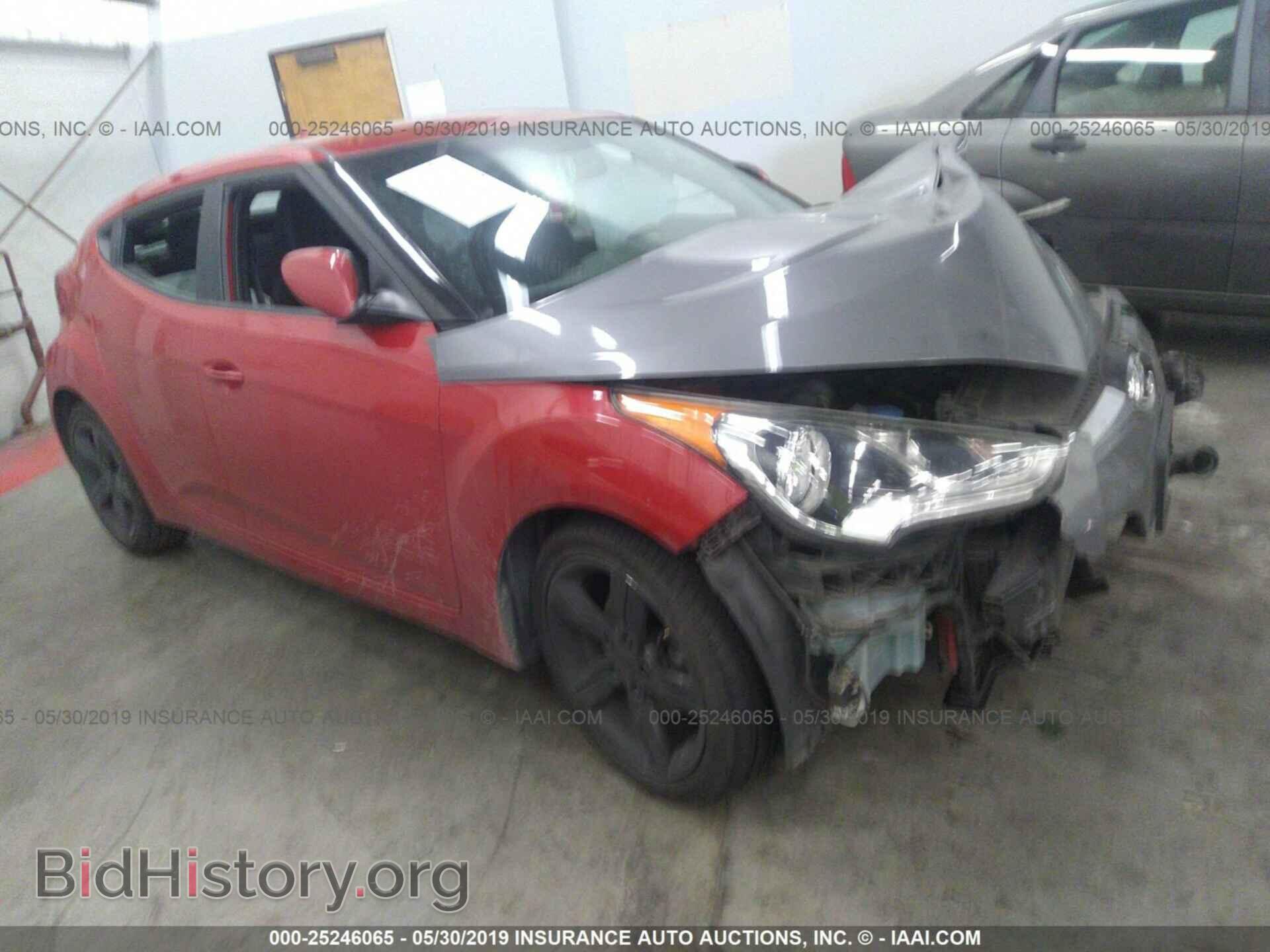 Photo KMHTC6AD3DU093857 - HYUNDAI VELOSTER 2013