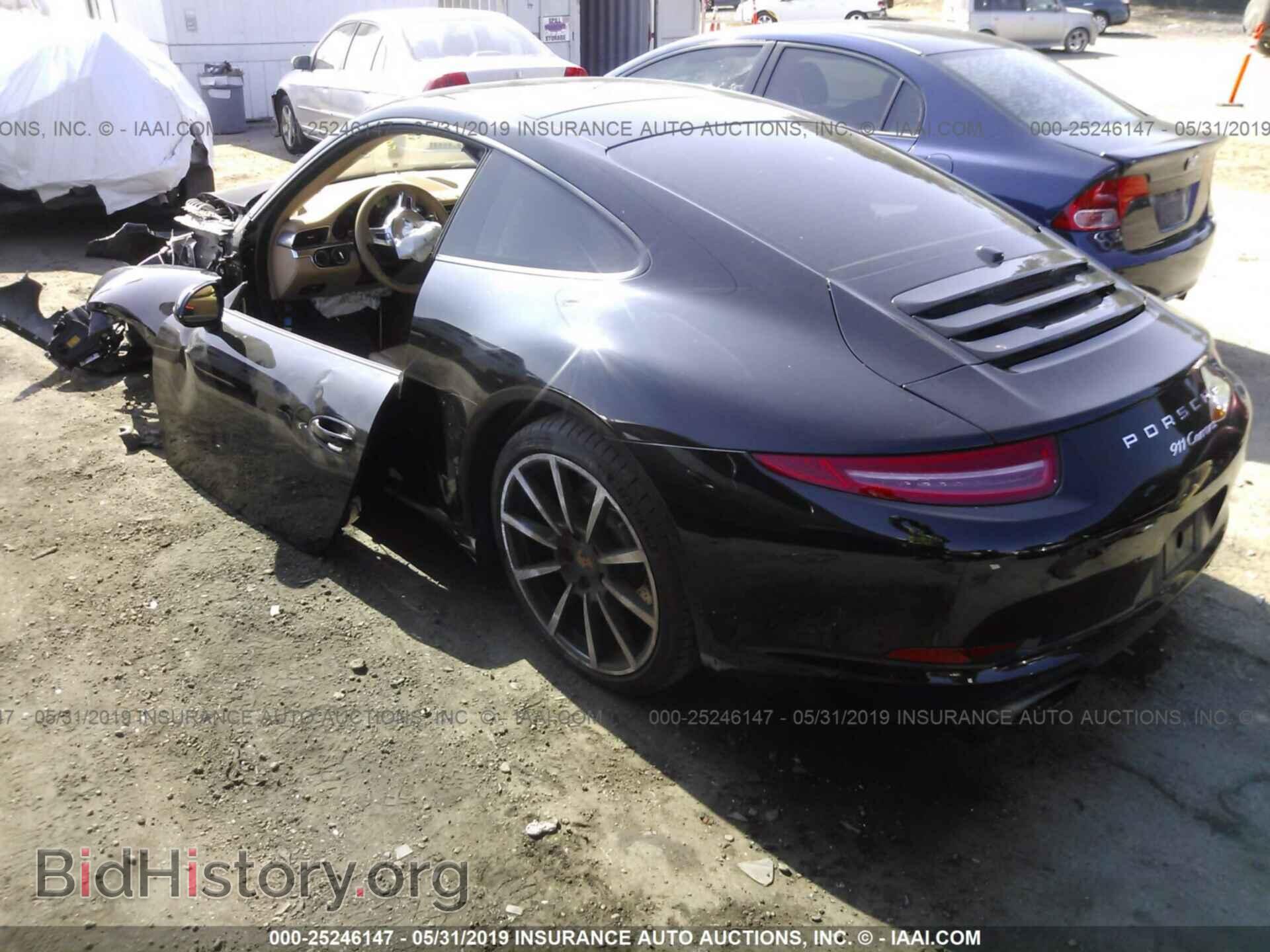 2014 PORSCHE 911 - VIN: WP0AA2A92ES106987 - Фото 3