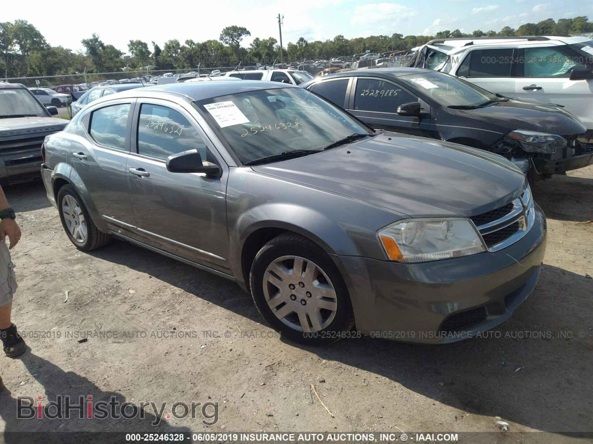 Photo 1C3CDZAB6CN285580 - DODGE AVENGER 2012