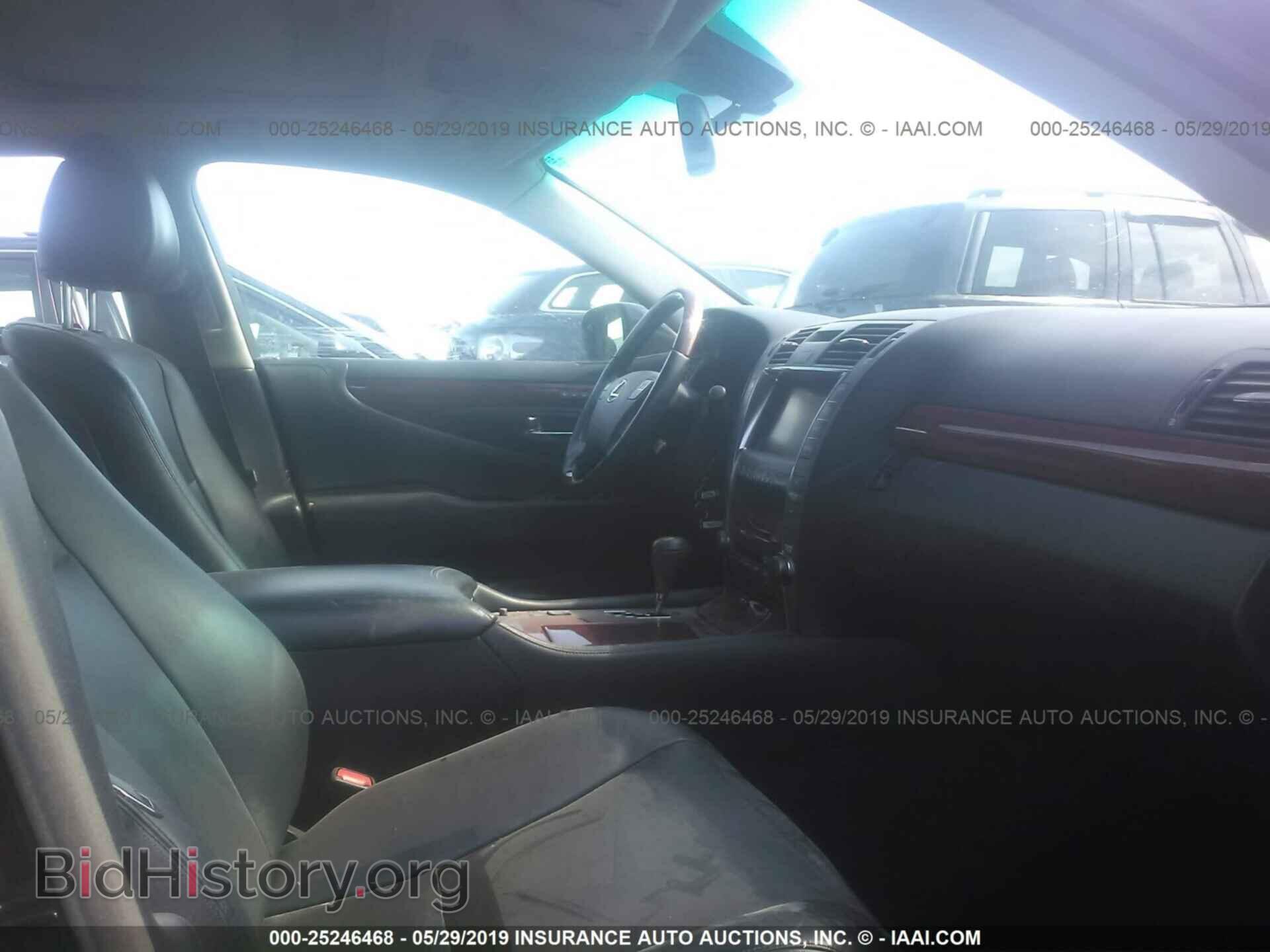 2007 LEXUS LS - VIN: JTHBL46F375029166 - Фото 5