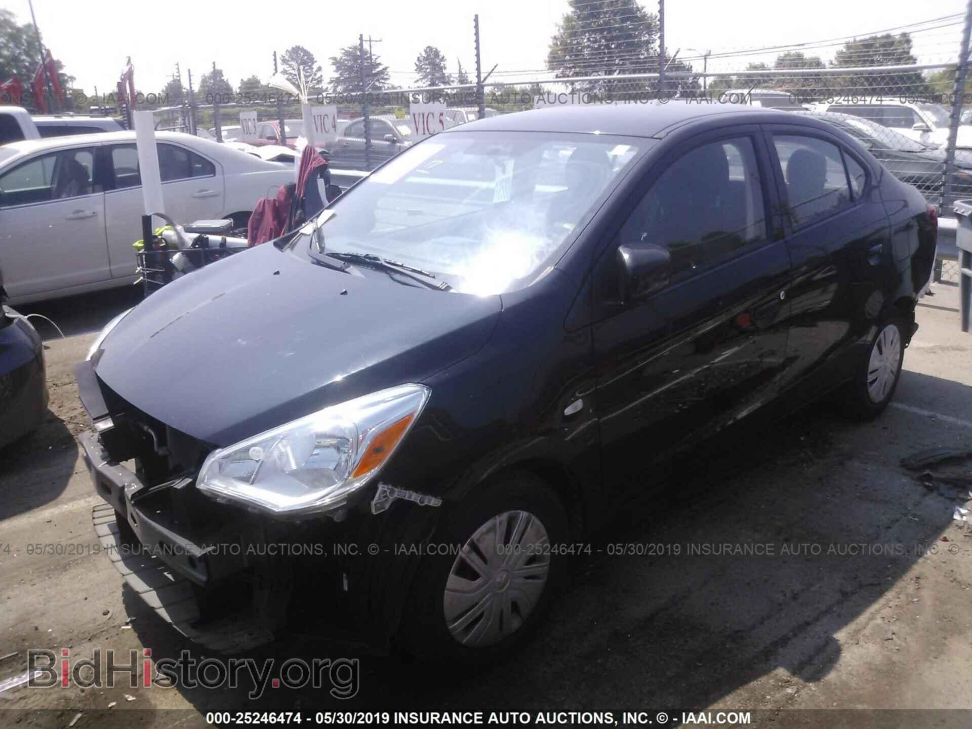 2017 MITSUBISHI MIRAGE - VIN: ML32F3FJ1HHF07193 - Фото 2