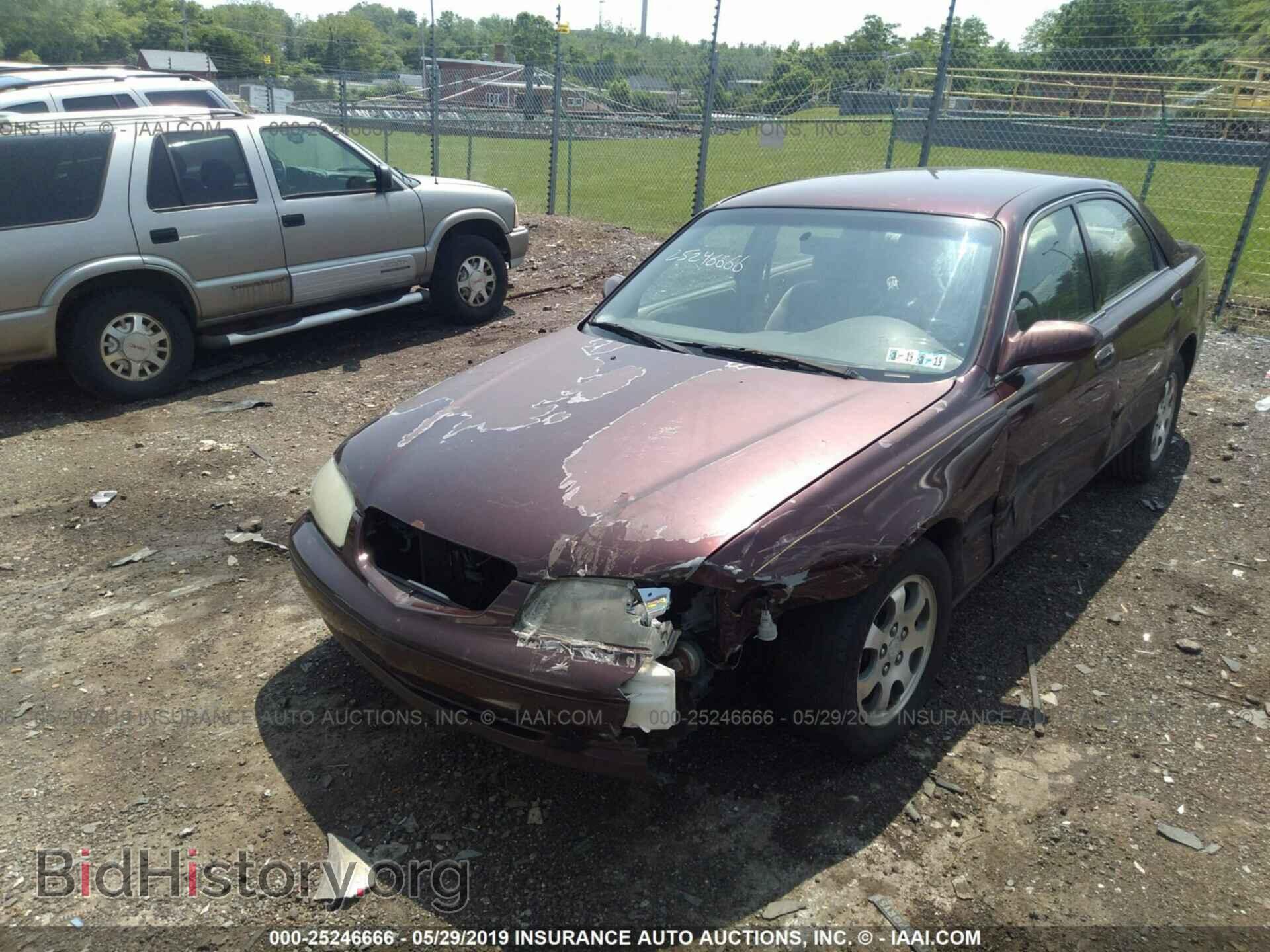 2001 MAZDA 626 - VIN: 1YVGF22C015227560 - Фото 2