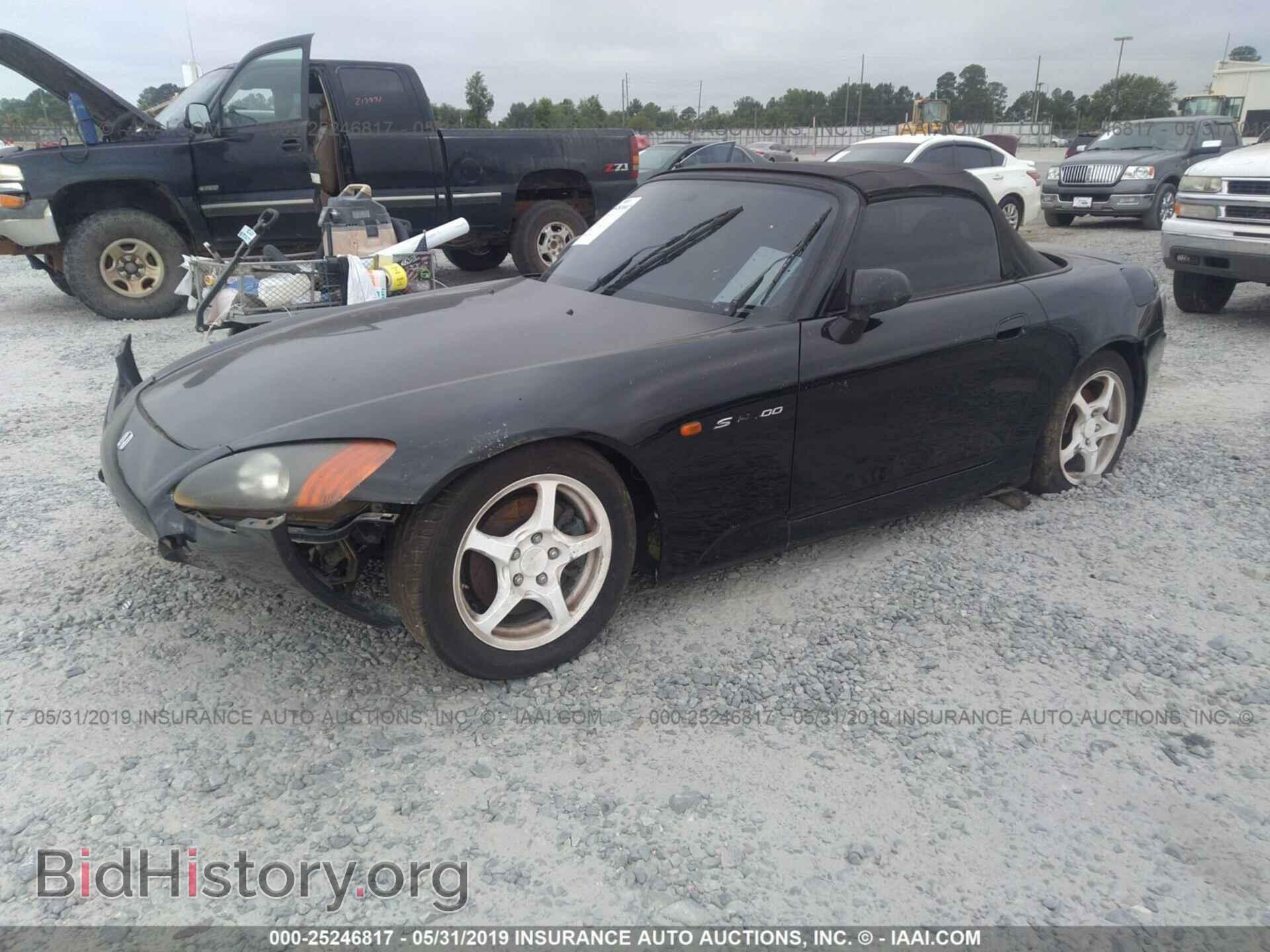2001 HONDA S2000 - VIN: JHMAP11411T005939 - Фото 2