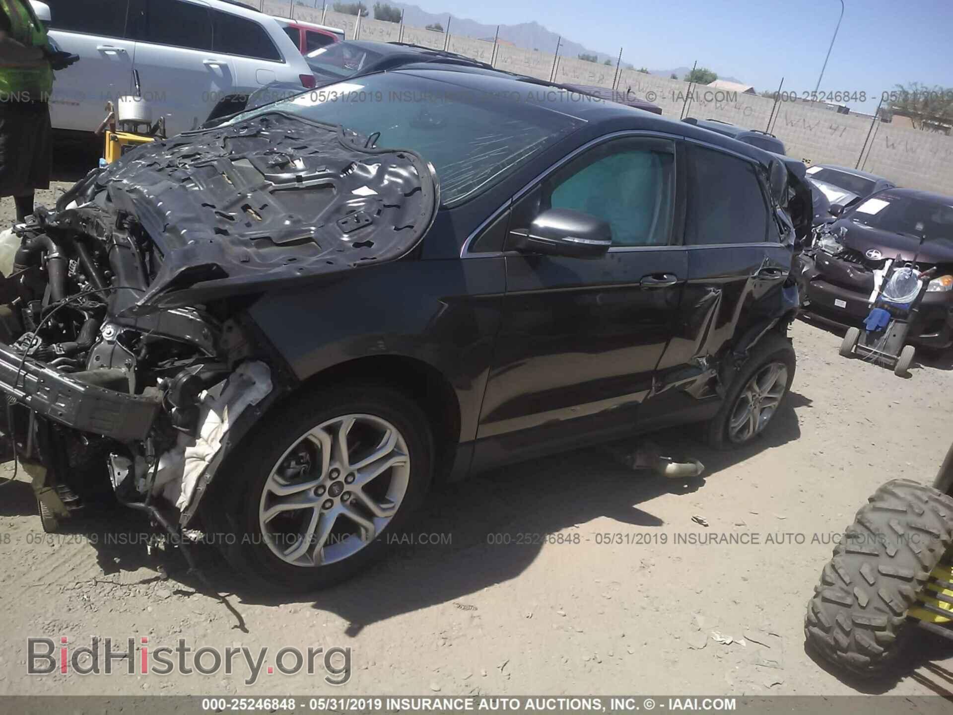 2017 FORD EDGE - VIN: 2FMPK3K97HBB17392 - Фото 2