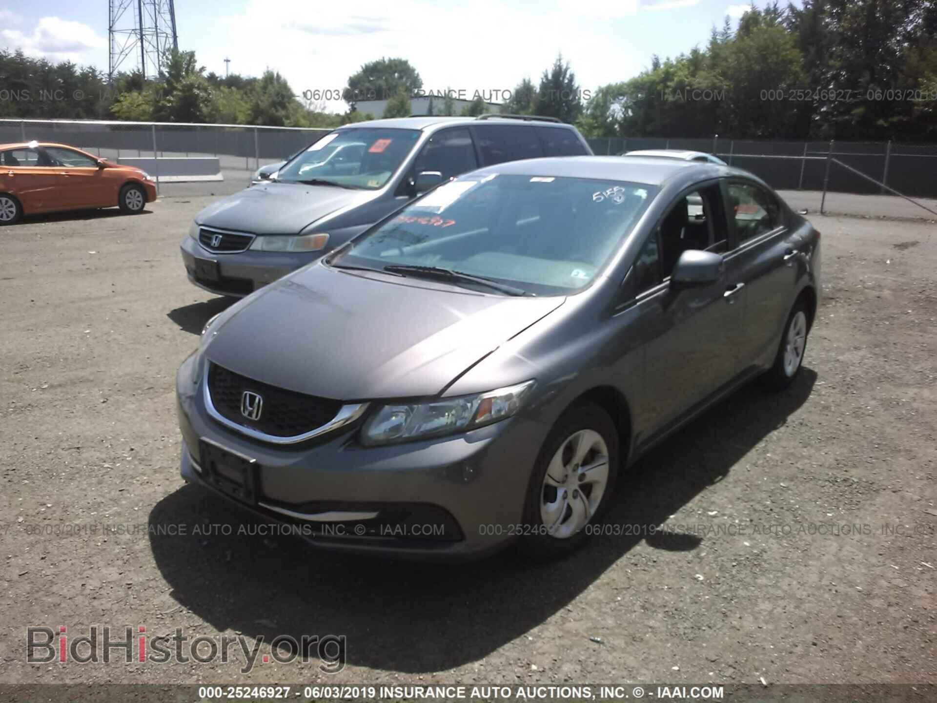 2013 HONDA CIVIC - VIN: 2HGFB2F5XDH522270 - Фото 2