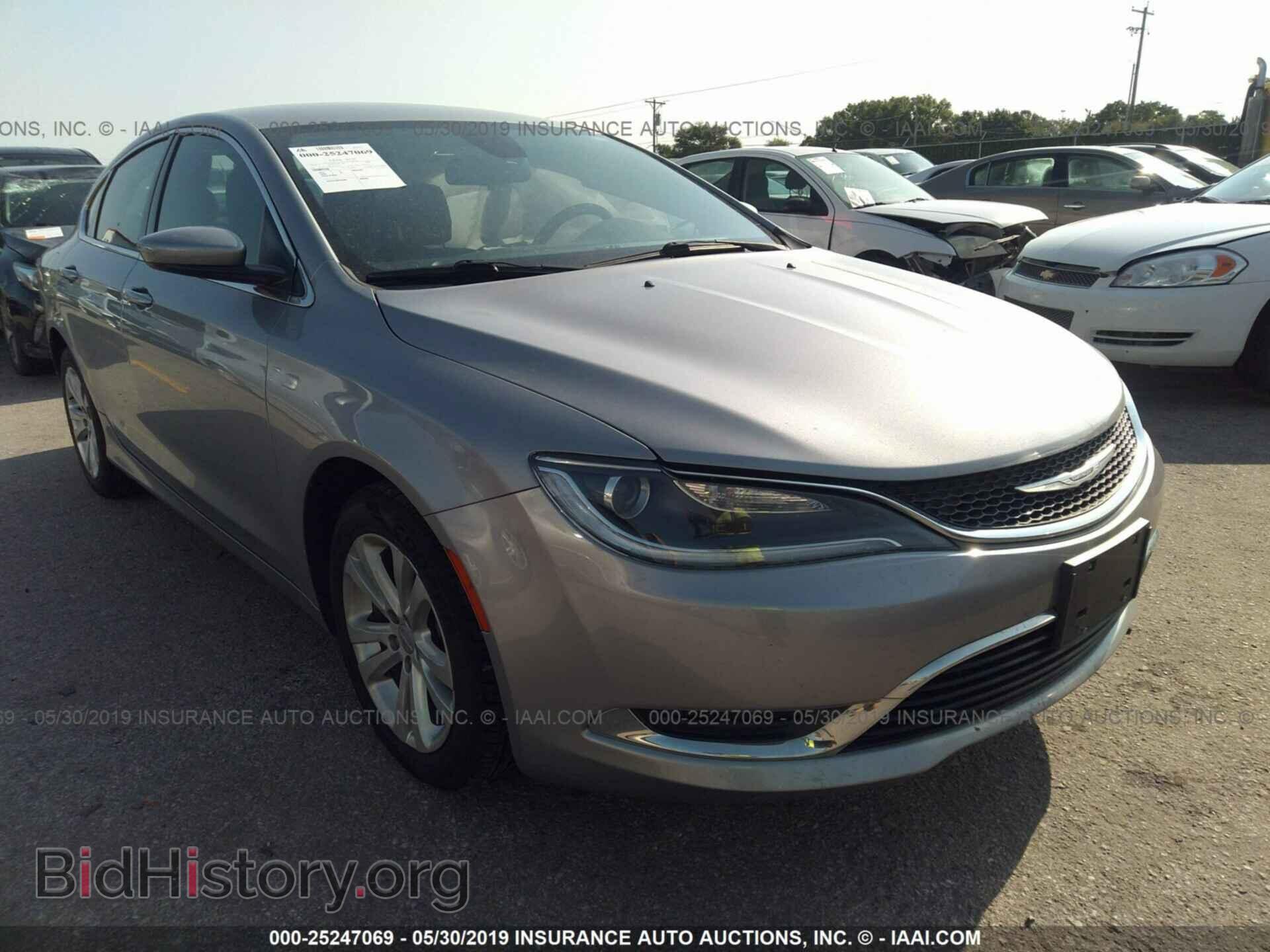 Фотография 1C3CCCAB8FN602277 - CHRYSLER 200 2015