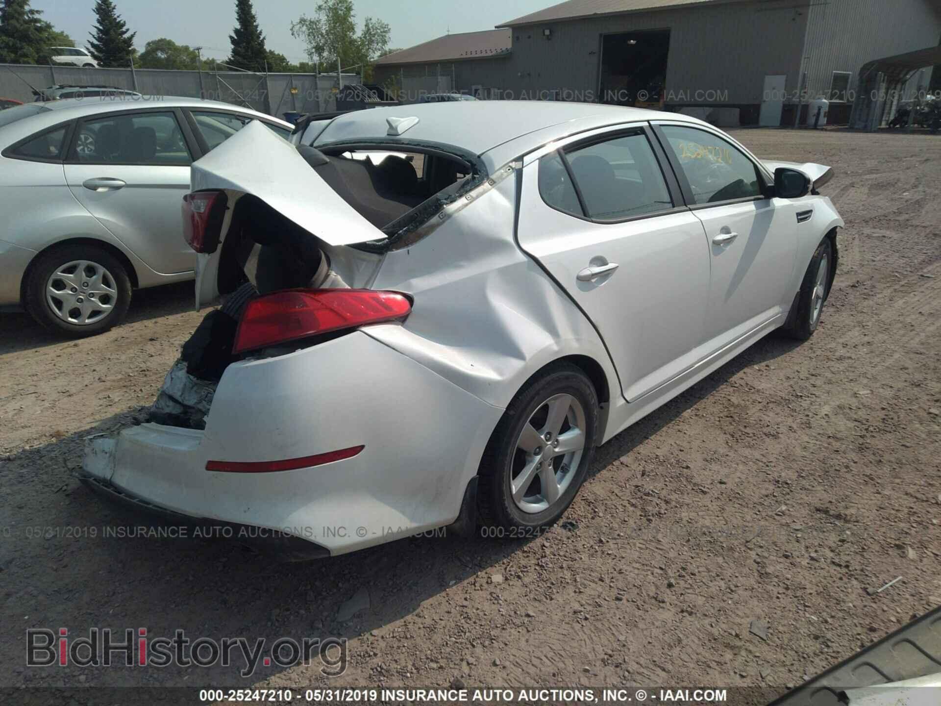 2015 KIA OPTIMA - VIN: KNAGM4A7XF5658388 - Фото 4