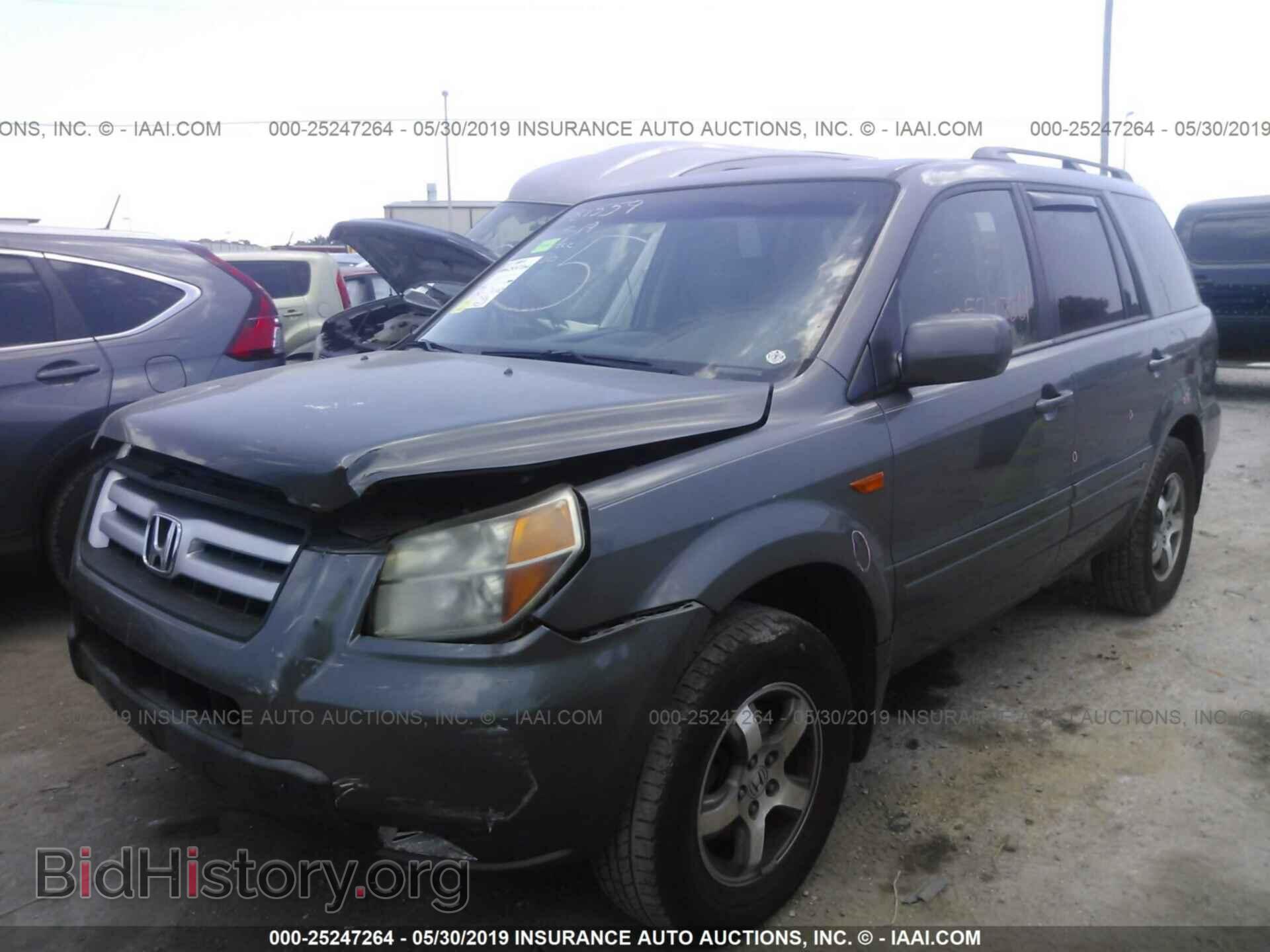 2007 HONDA PILOT - VIN: 5FNYF28737B028000 - Фото 2
